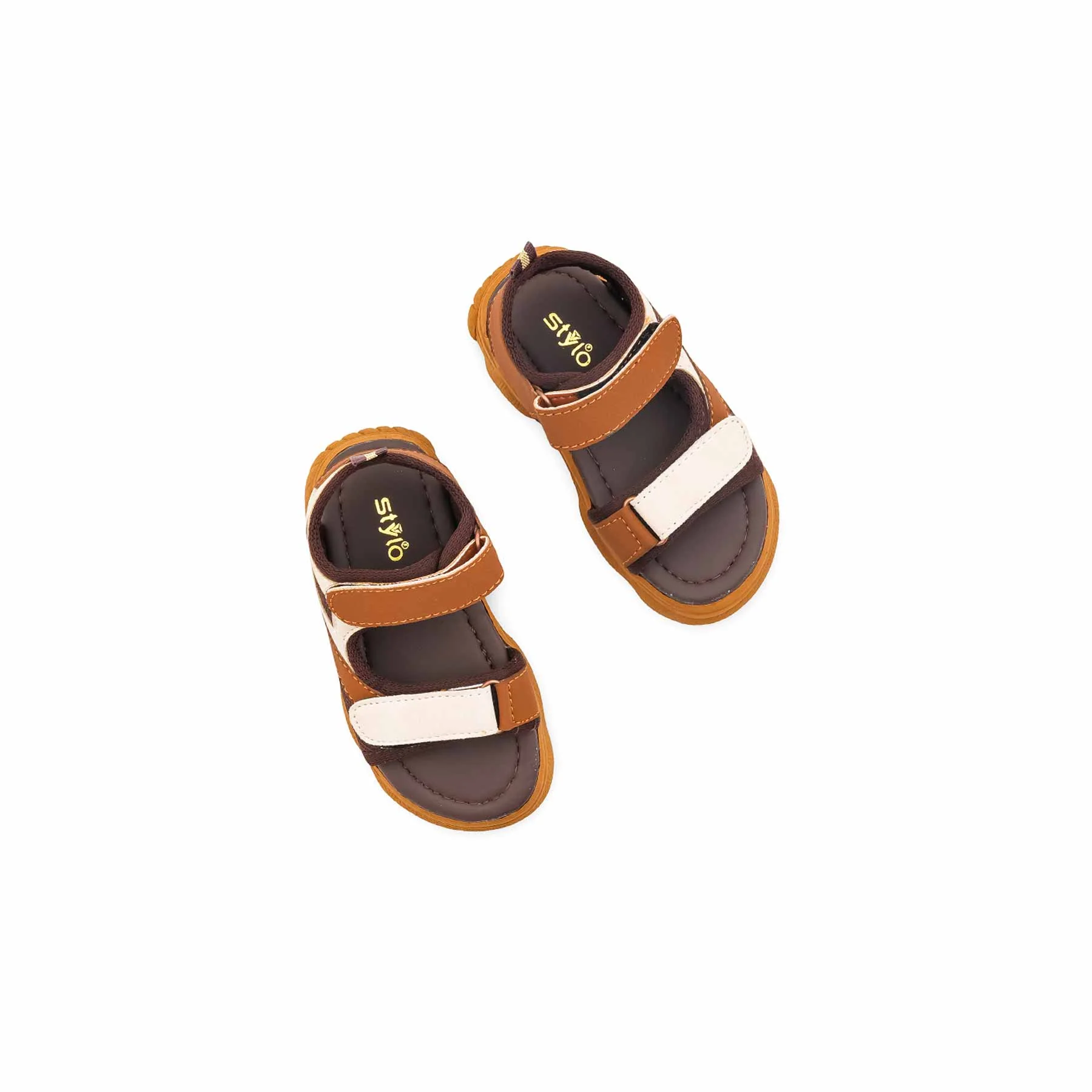 Boys Coffee Casual Sandal KD2672 - Image 5