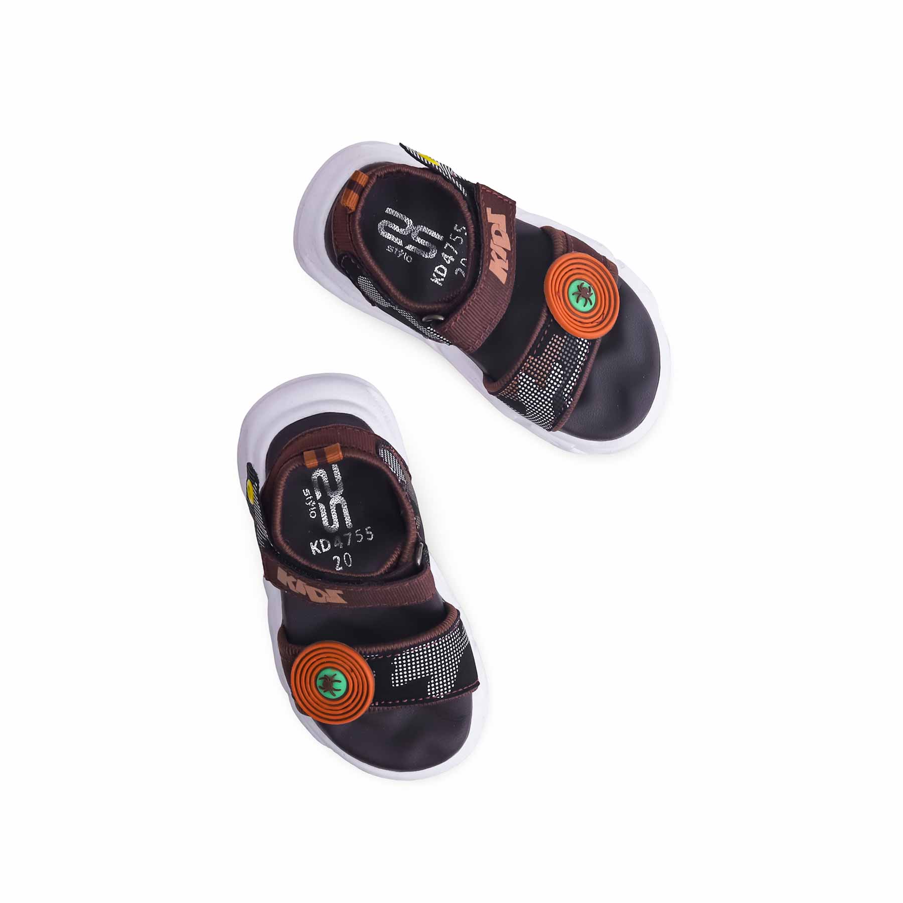 Boys Coffee Casual Sandal KD4755 - Image 5