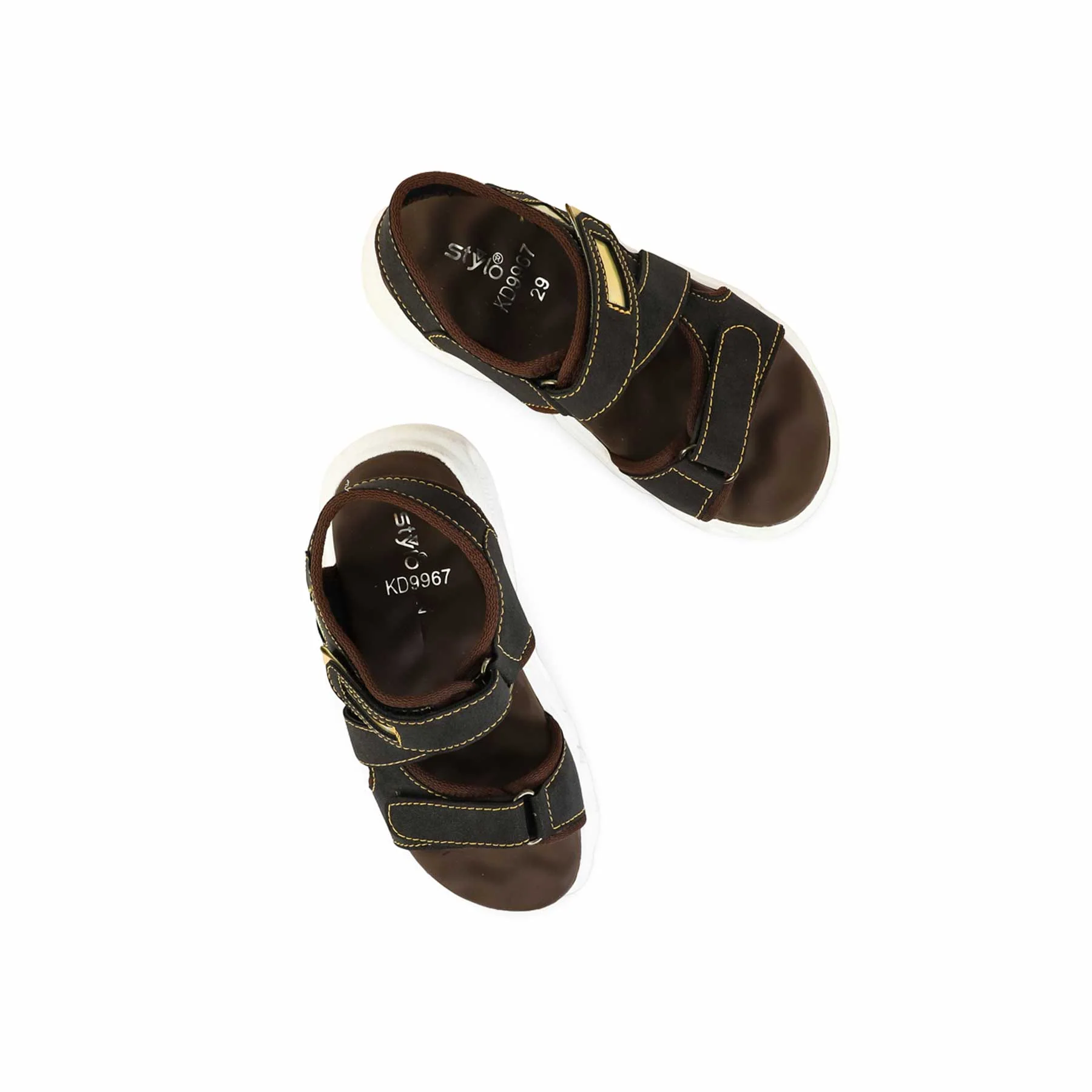 Boys Coffee Casual Sandal KD9967 - Image 5