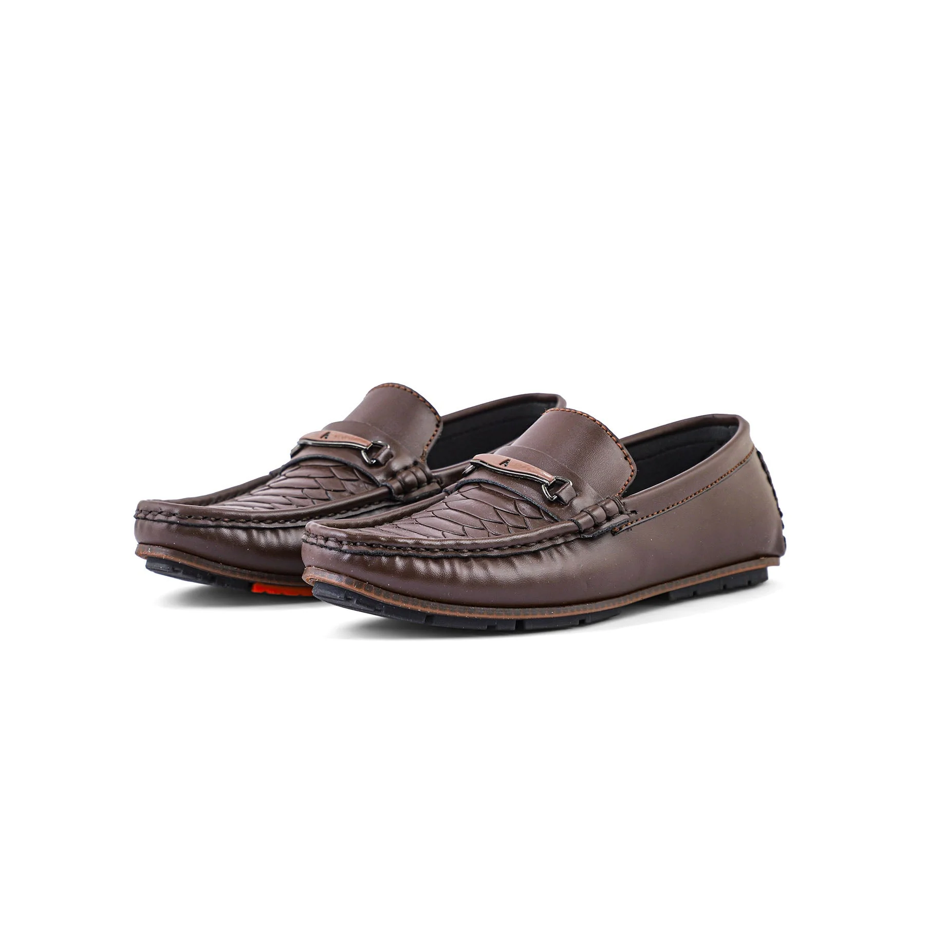 Boys Coffee Formal Moccasin KD0837 - Image 2