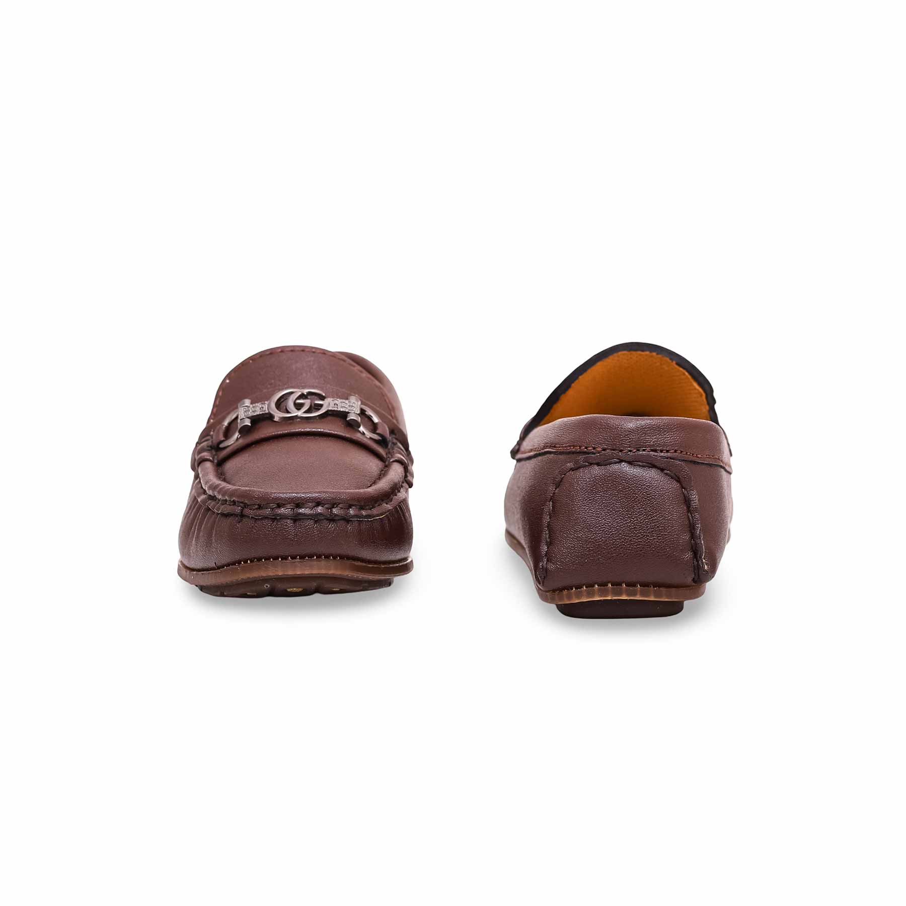 Boys Coffee Formal Moccasin KD0982 - Image 3