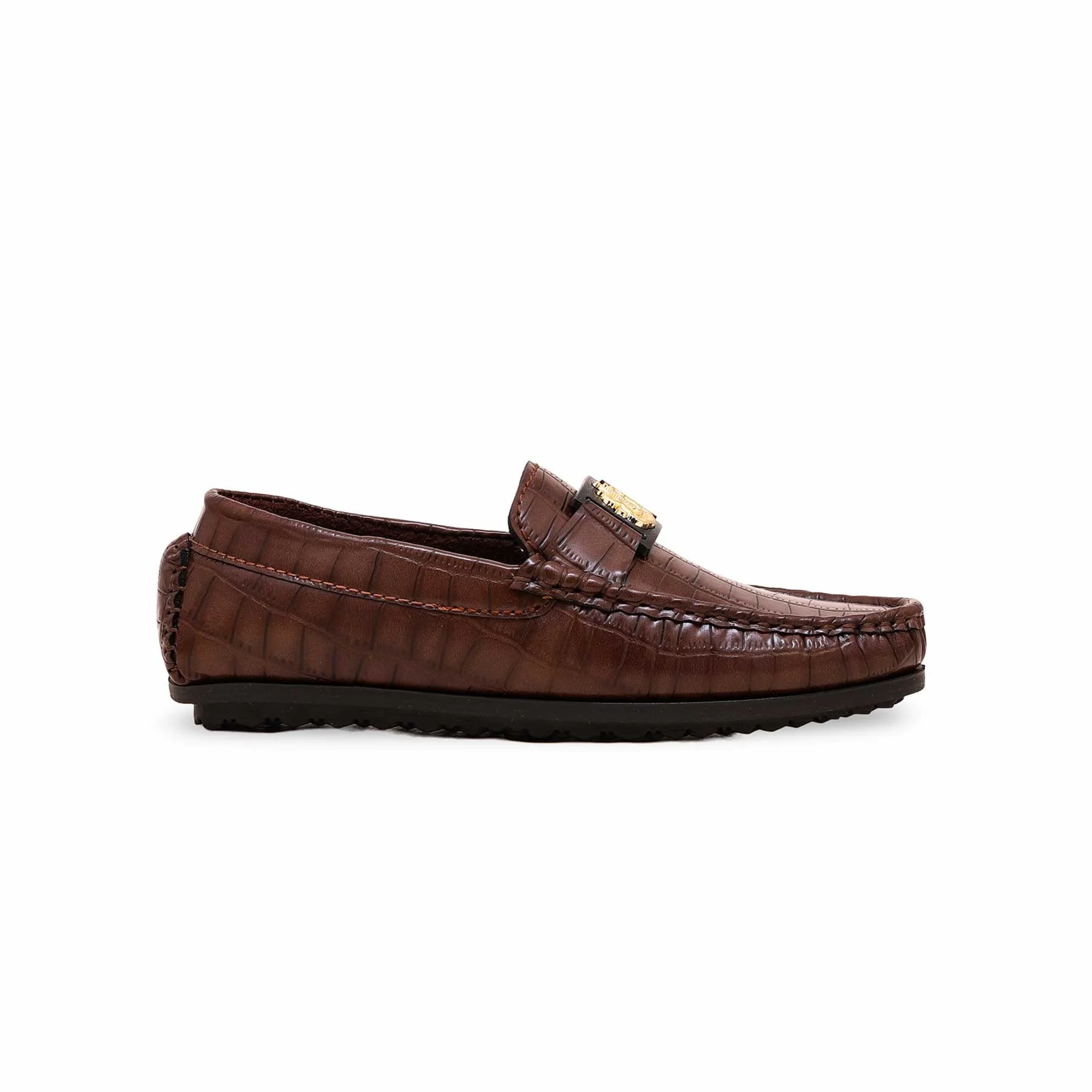 Boys Coffee Formal Moccasin KD0995 - Image 2