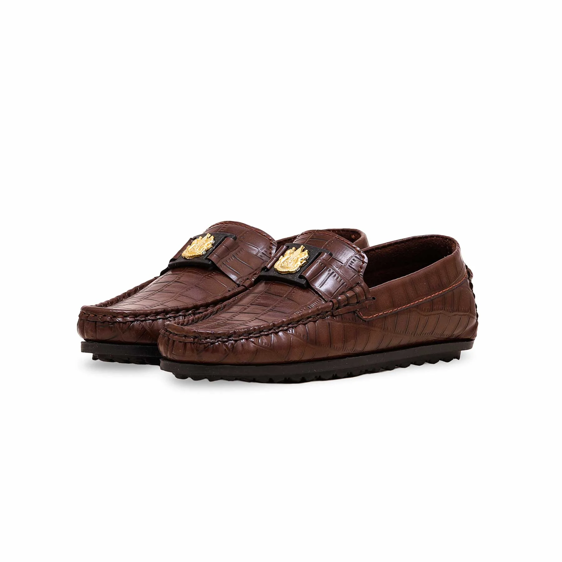 Boys Coffee Formal Moccasin KD0995 - Image 3