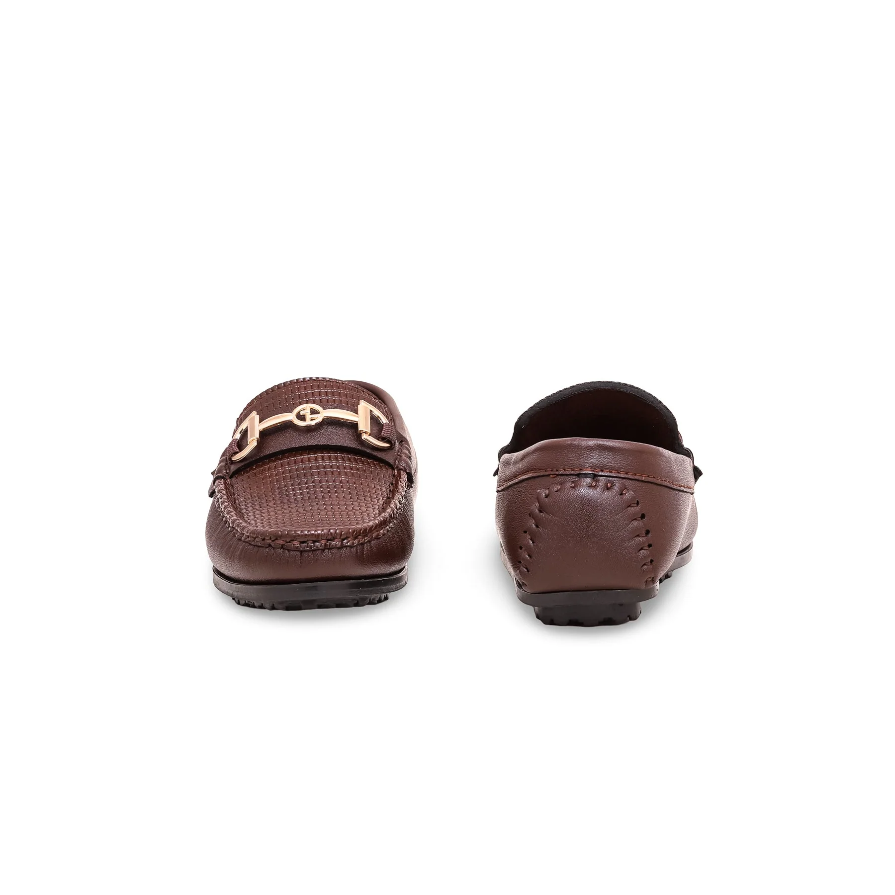 Boys Coffee Formal Moccasin KD0997 - Image 3