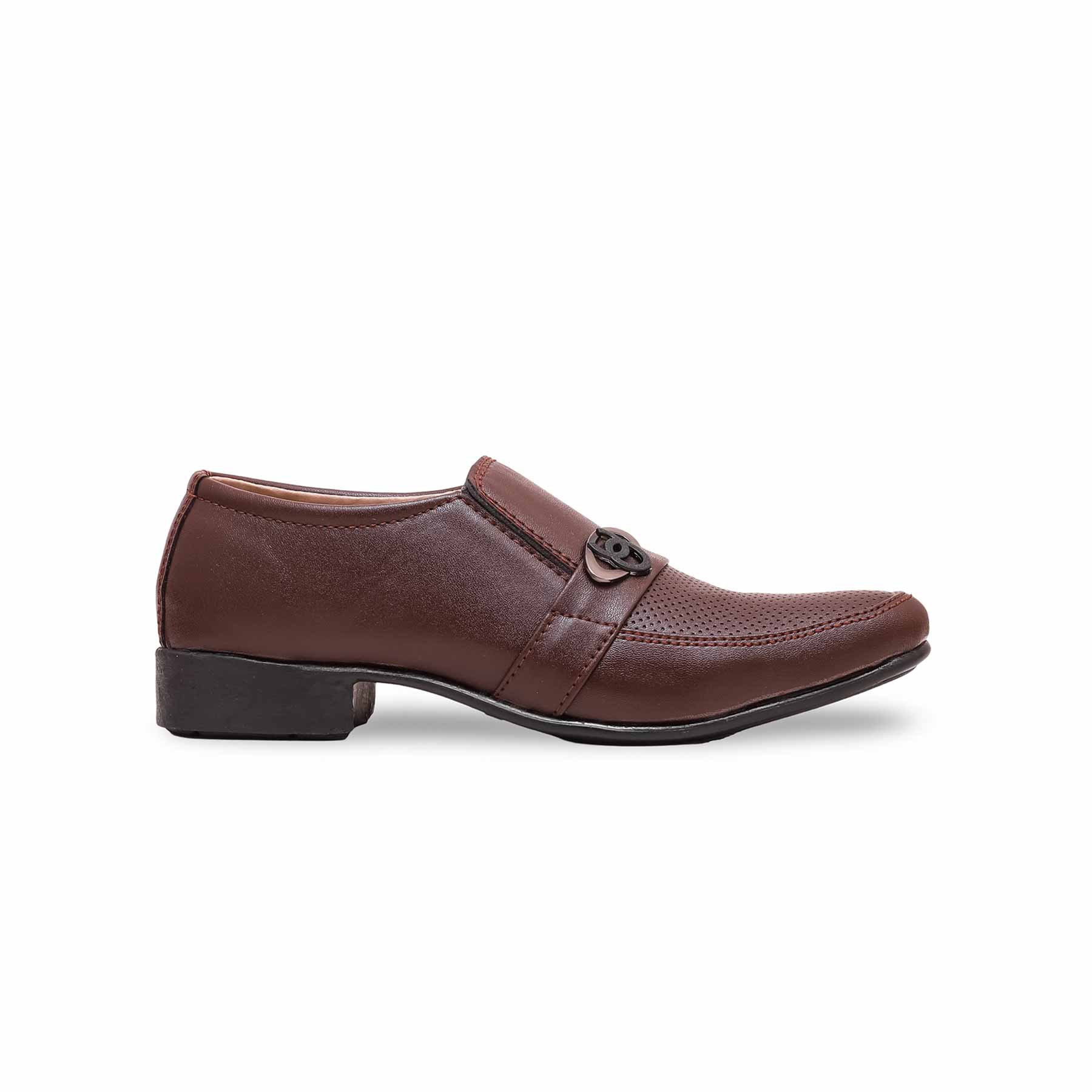 Boys Coffee Formal Moccasin KD2211 - Image 2