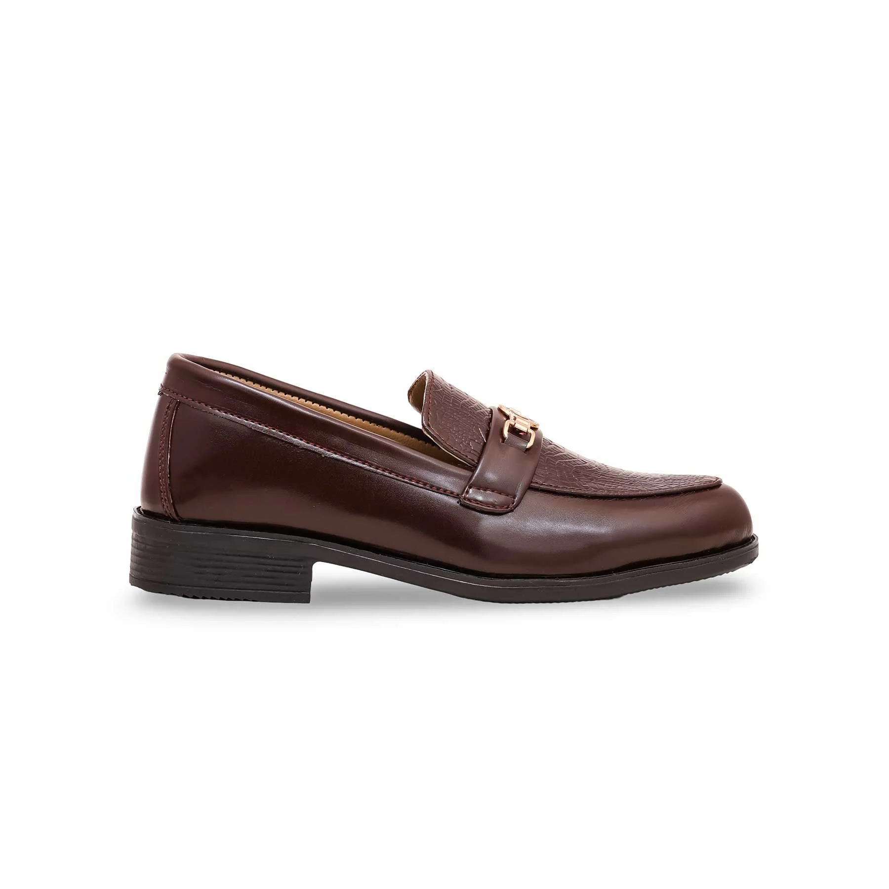 Boys Coffee Formal Moccasin KD2390 - Image 2