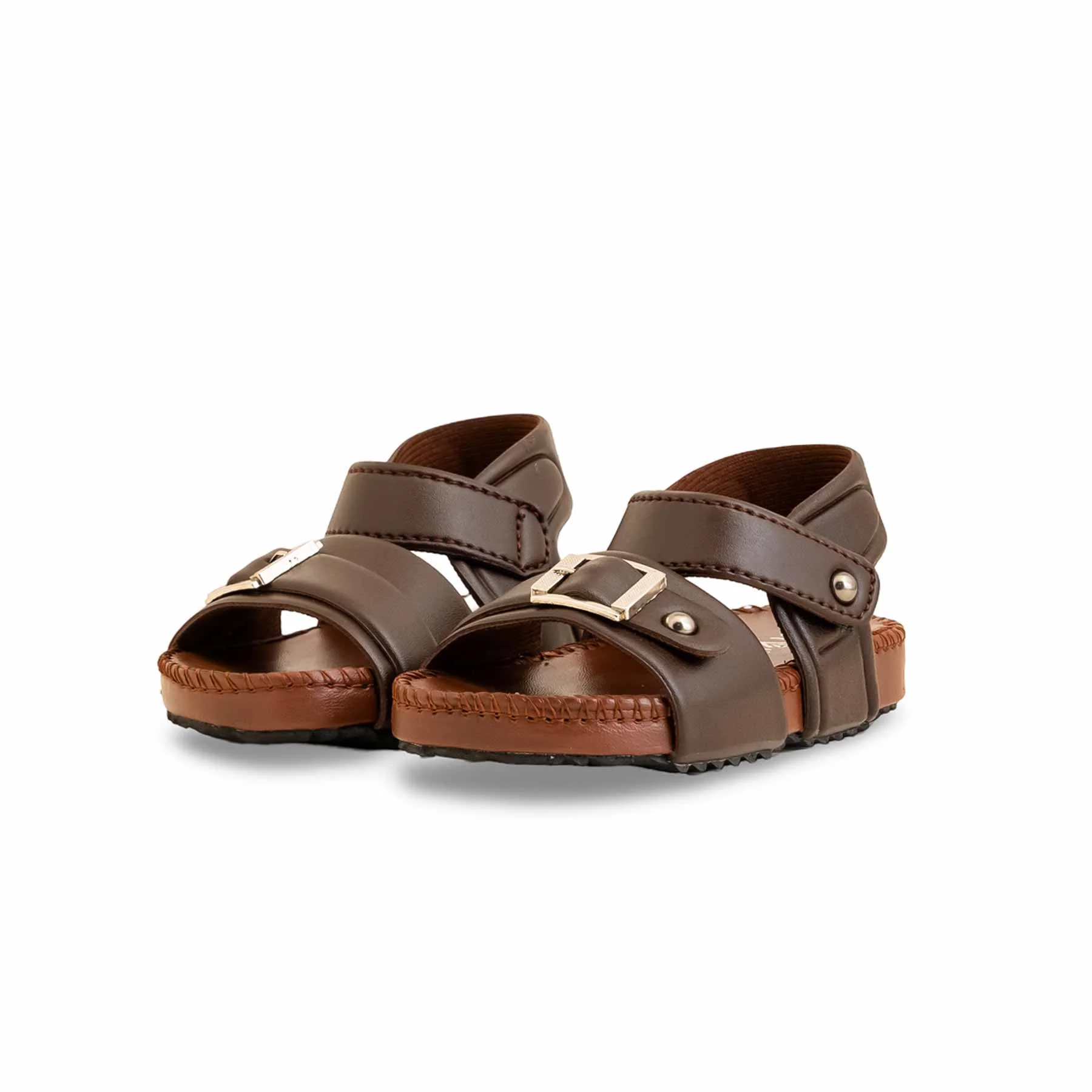 Boys Coffee Formal Sandal KD4729 - Image 3