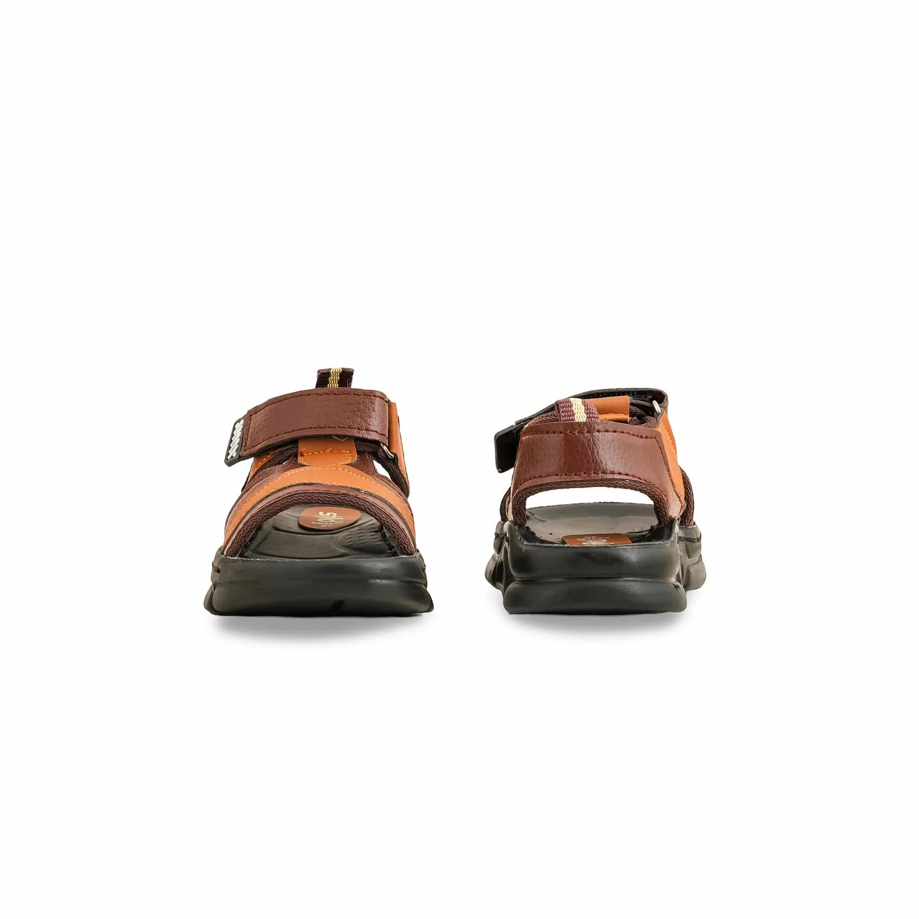 Boys Coffee Formal Sandal KD4859 - Image 4