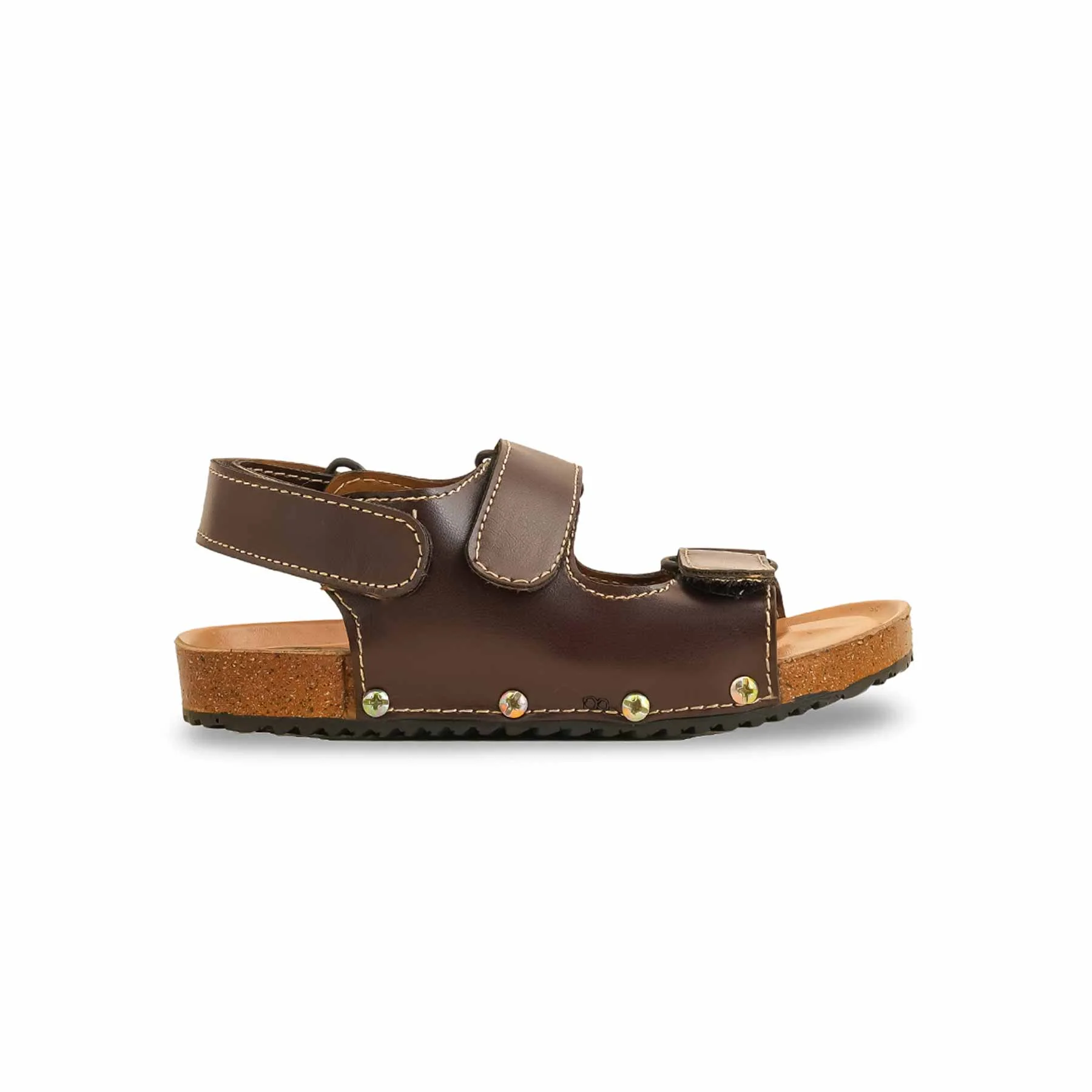 Boys Coffee Formal Sandal KD4886 - Image 2