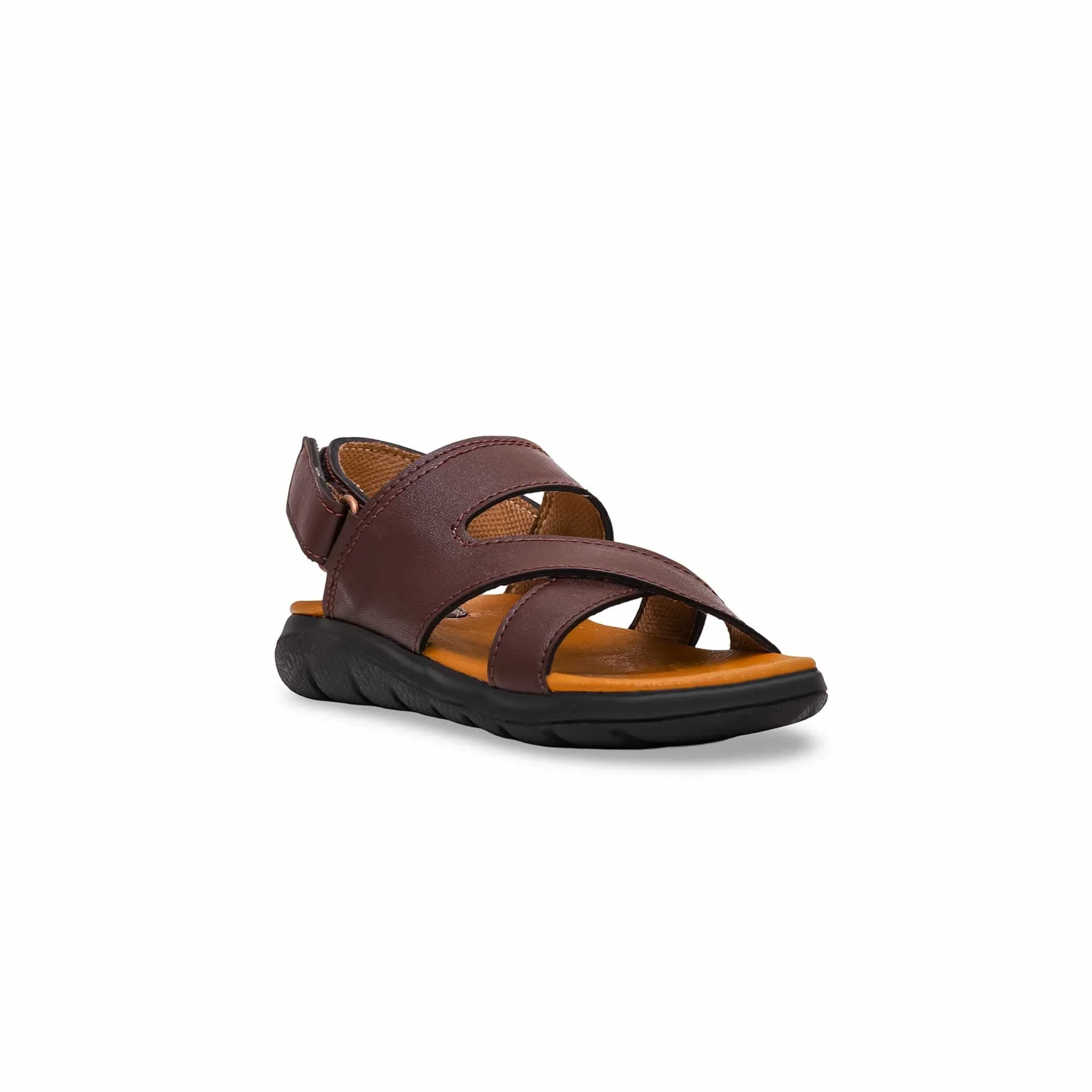 Boys Coffee Formal Sandal KD9579 - Image 2