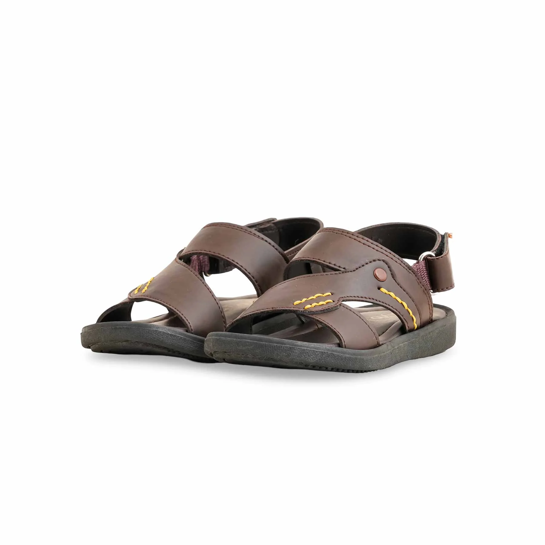 Boys Coffee Formal Sandal KD9936 - Image 3