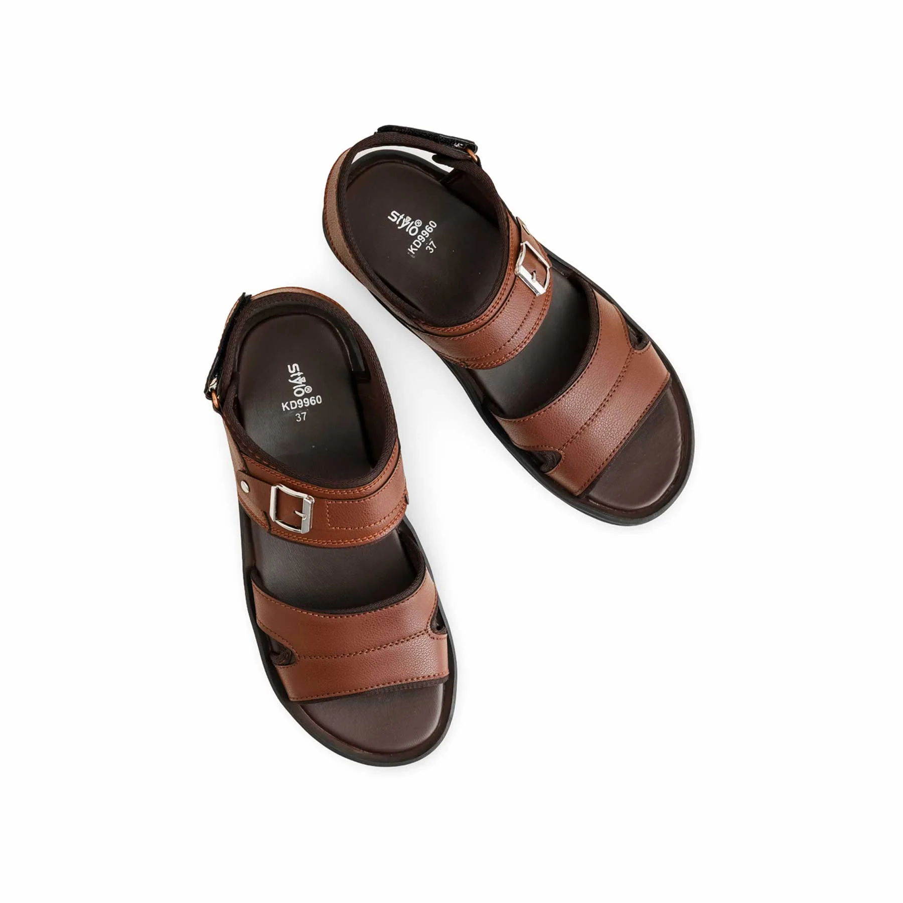 Boys Coffee Formal Sandal KD9960 - Image 5