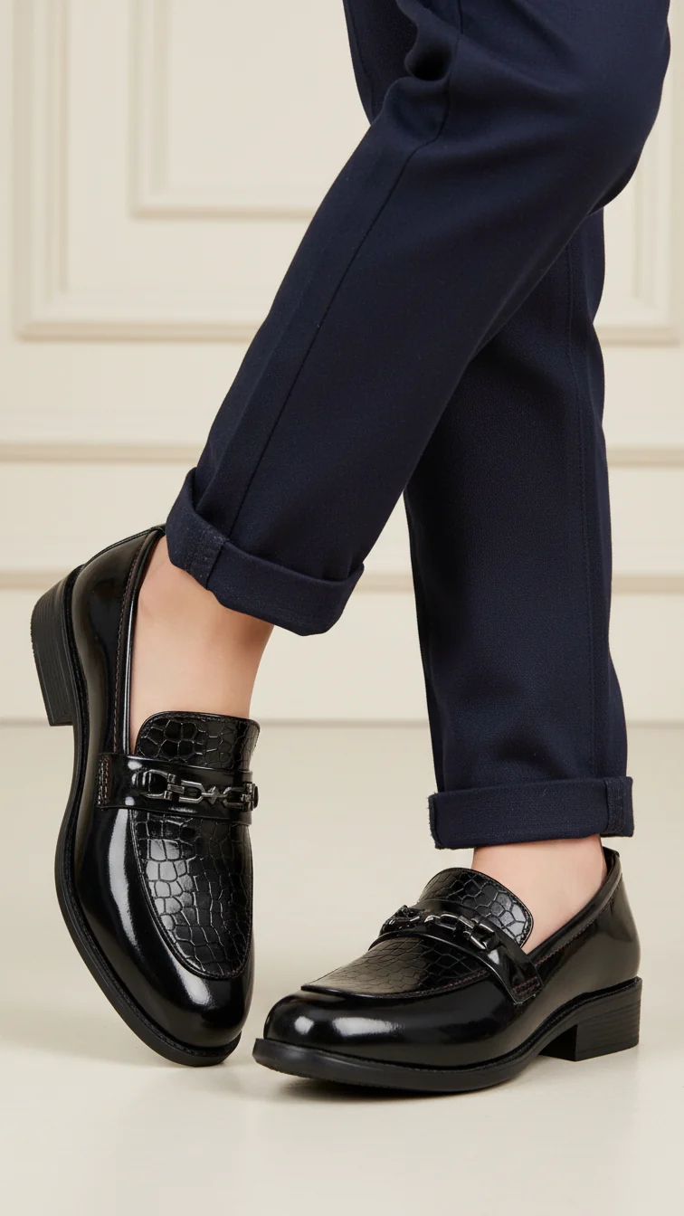 Boys Coffee Formal Shoes KD2219