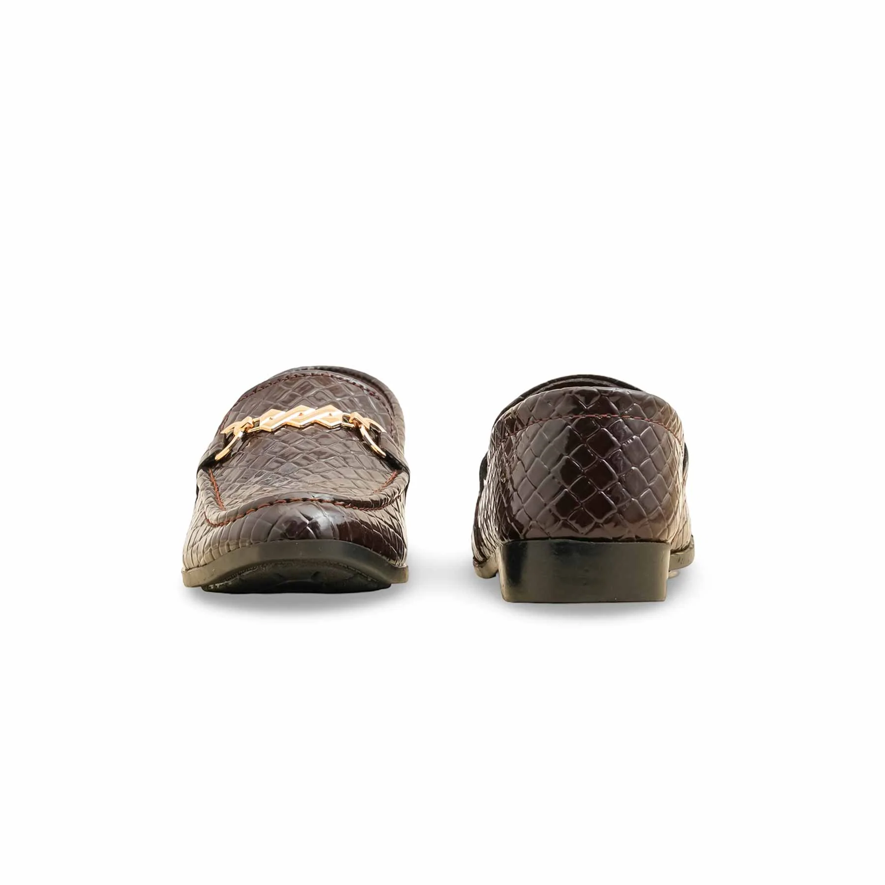 Boys Coffee Formal Shoes KD2495 - Image 4