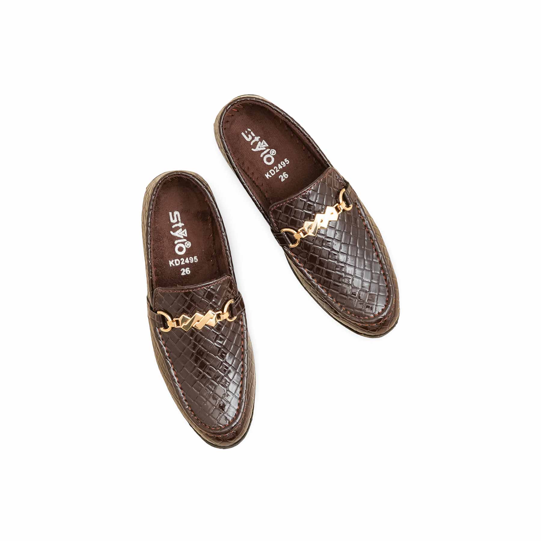 Boys Coffee Formal Shoes KD2495 - Image 5