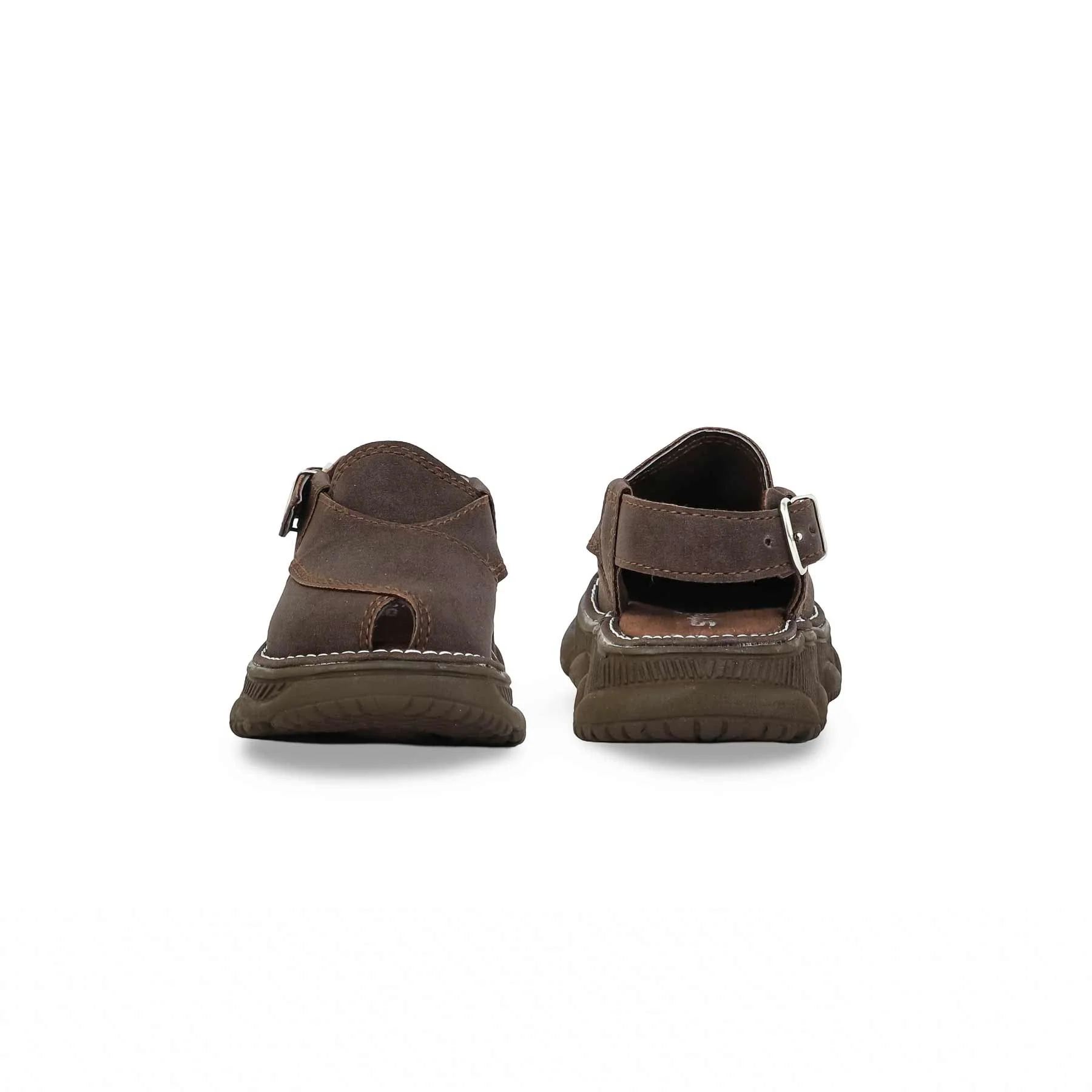 Boys Coffee Peshawari Chappal KD4876 - Image 4