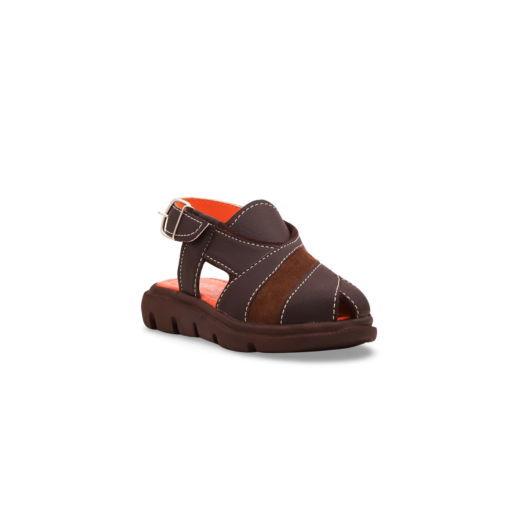 Boys Coffee Peshawari Chappal KD9516 - Image 2