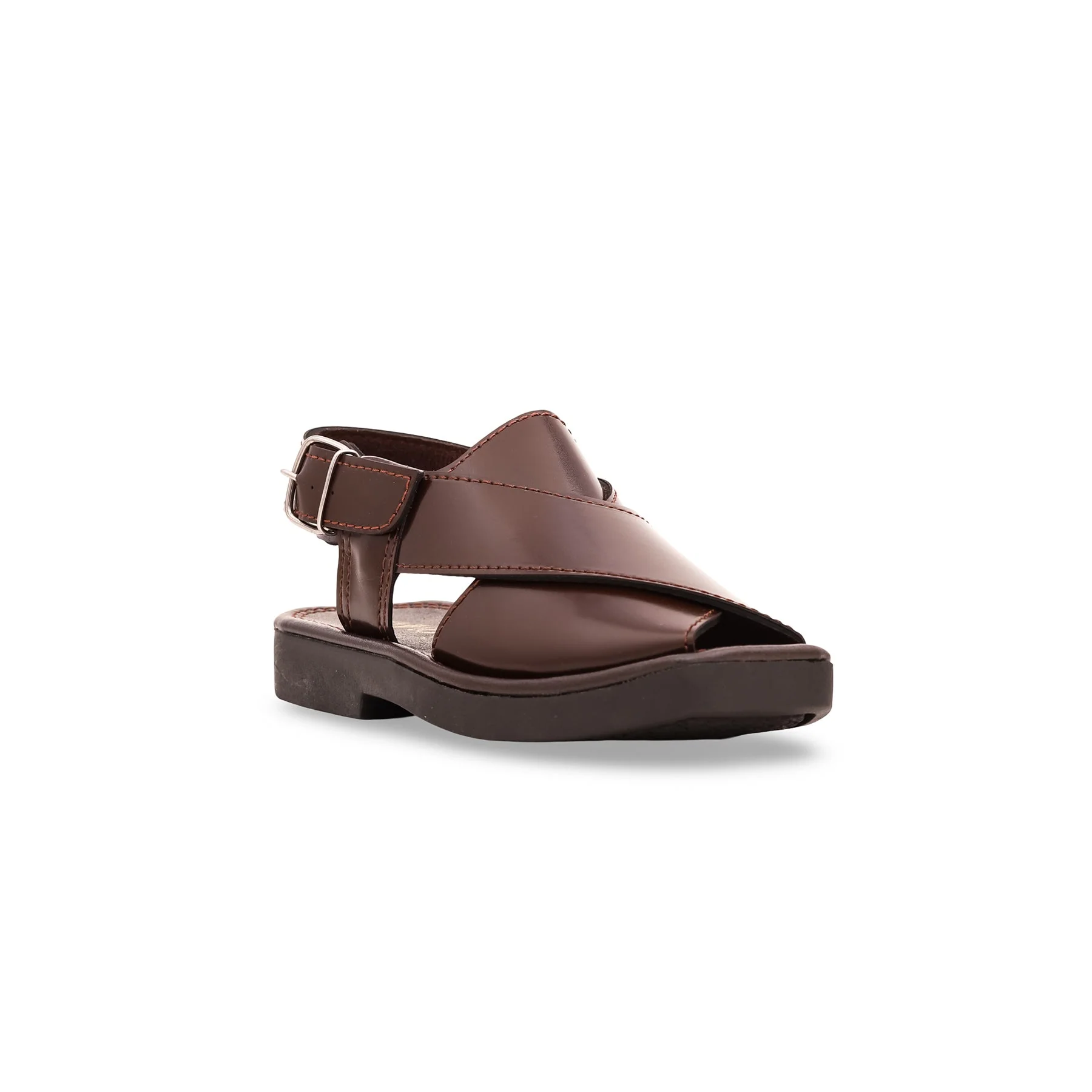 Boys Coffee Peshawari Chappal KD9725 - Image 2