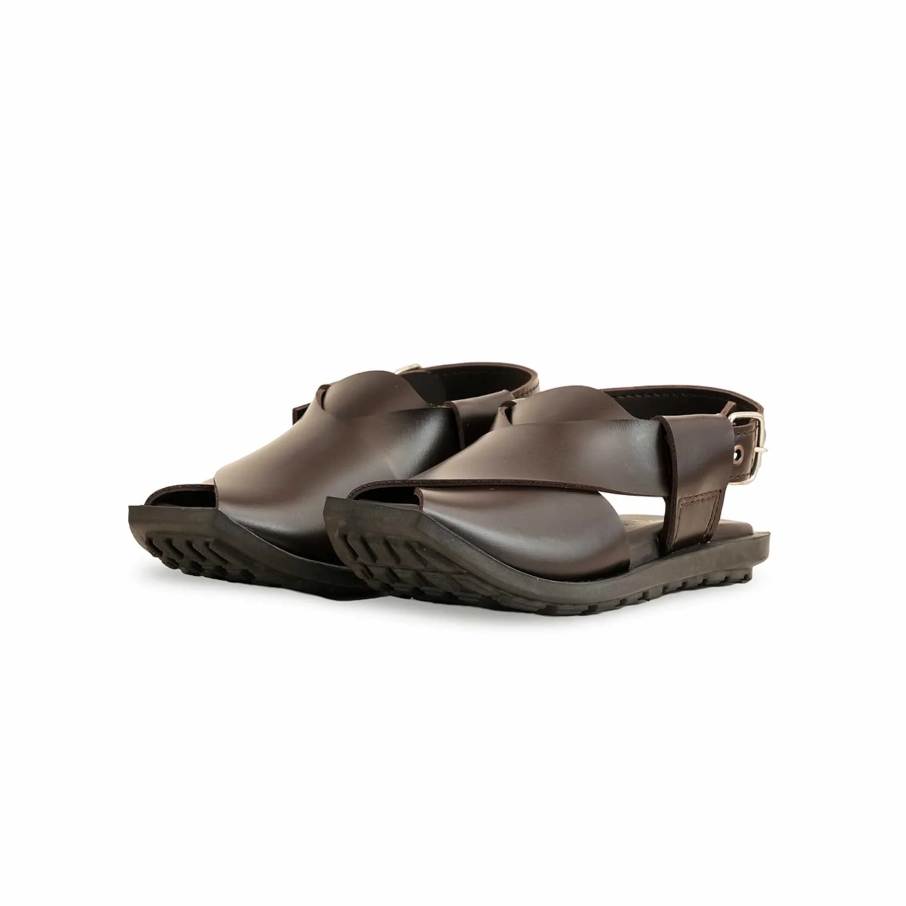 Boys Coffee Peshawari Chappal KD9955 - Image 3