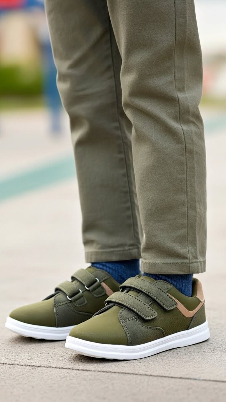 Boys Green Casual Jogger KD8162