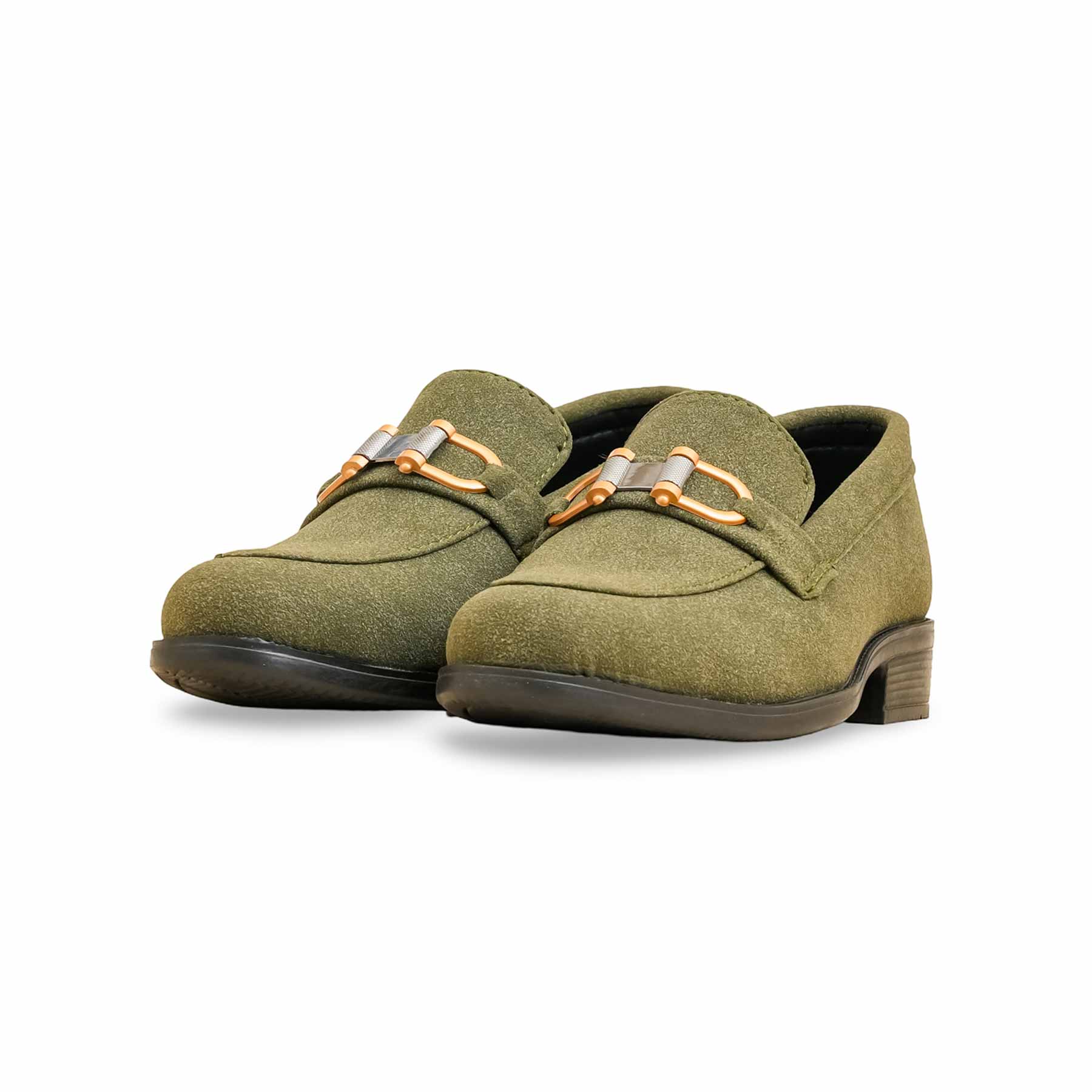 Boys Green Formal Shoes KD2497 - Image 3
