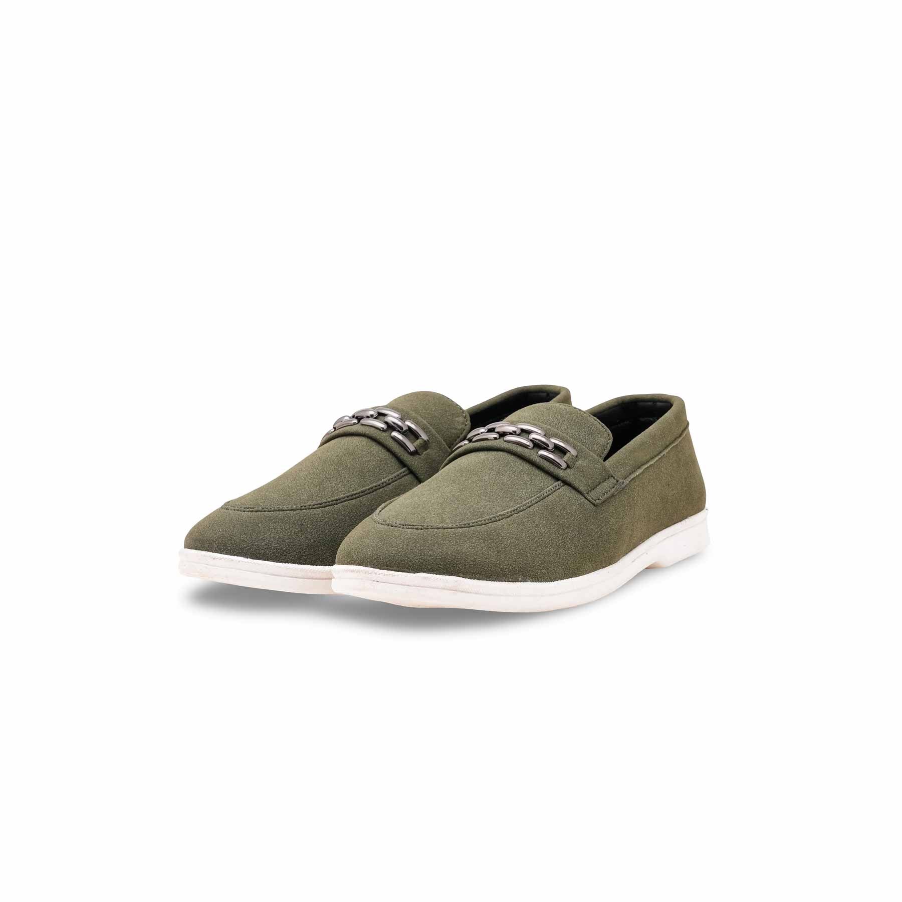 Boys Green Formal Shoes KD2499 - Image 3