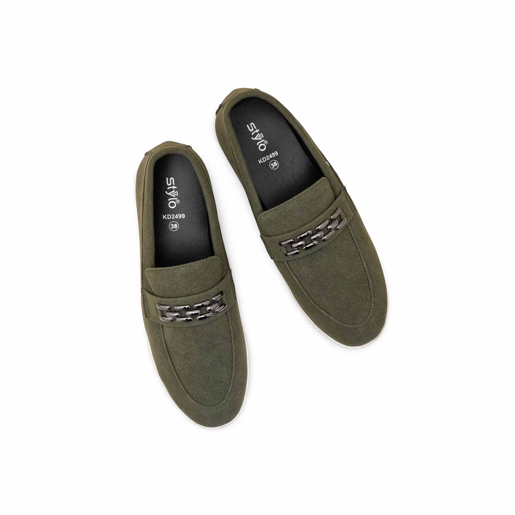 Boys Green Formal Shoes KD2499 - Image 5