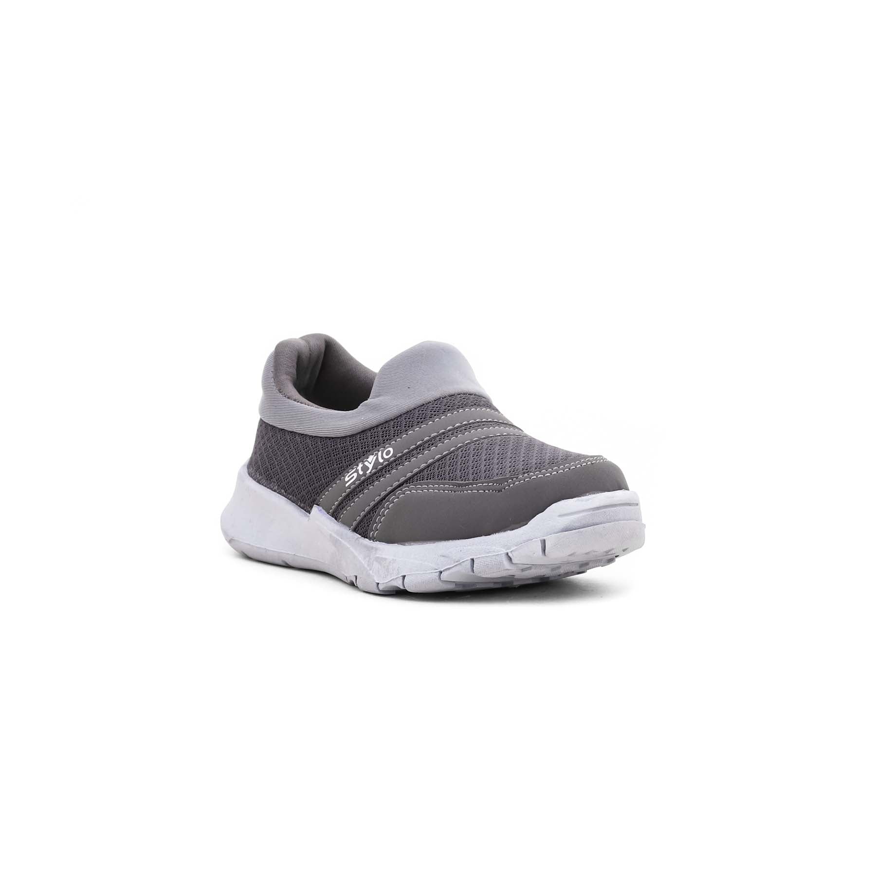 Boys Grey Casual Canvas KD2183 - Image 3