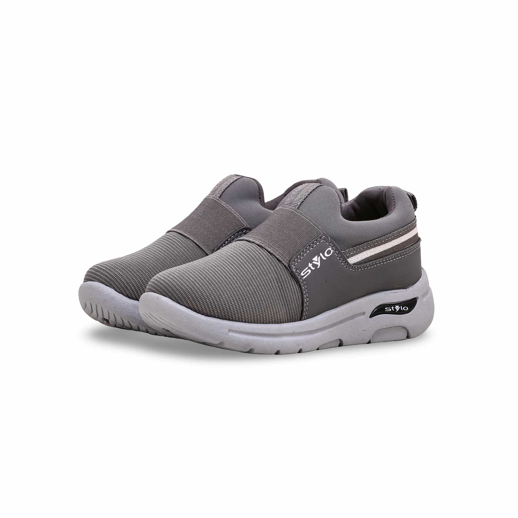 Boys Grey Casual Canvas KD2326 - Image 3