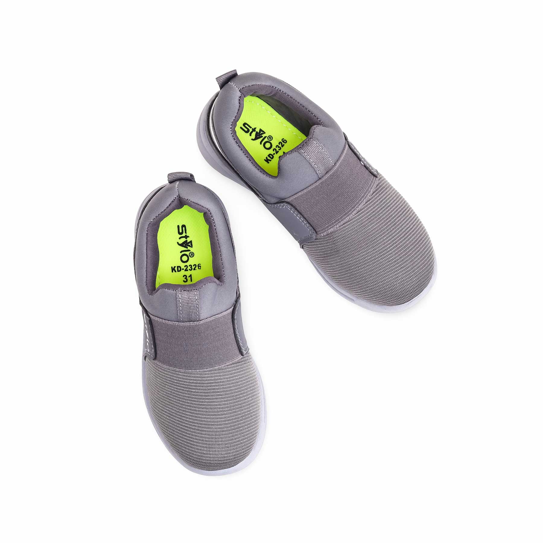 Boys Grey Casual Canvas KD2326 - Image 5