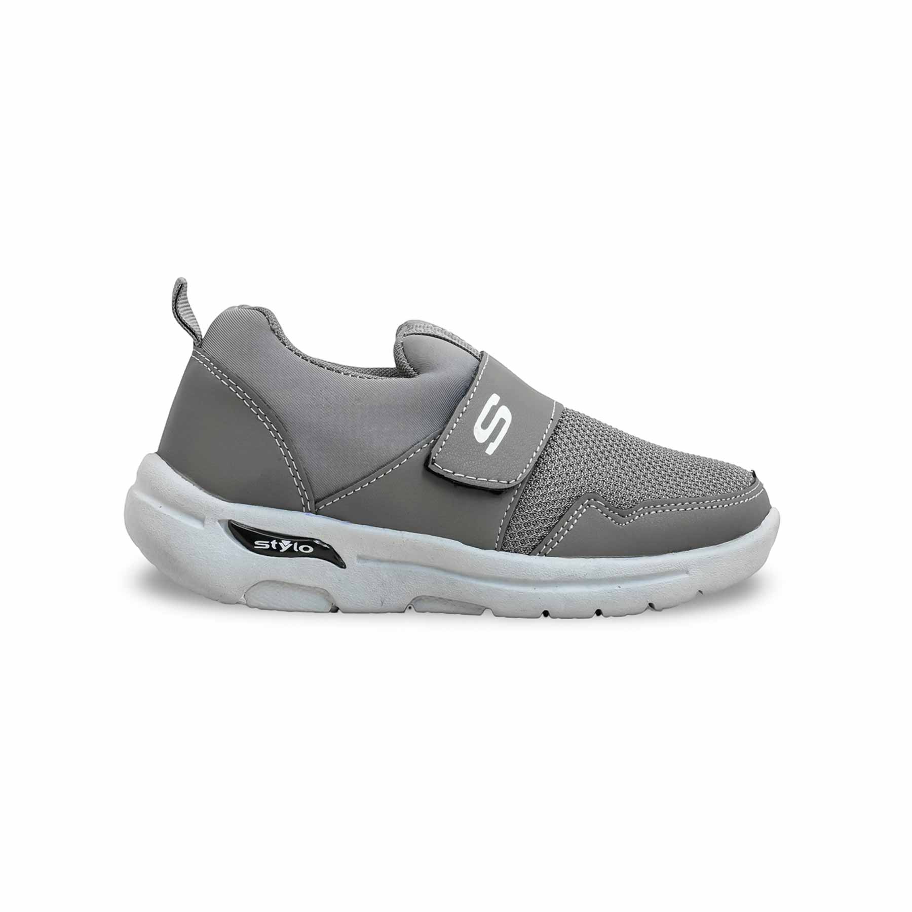 Boys Grey Casual Canvas KD2533 - Image 2