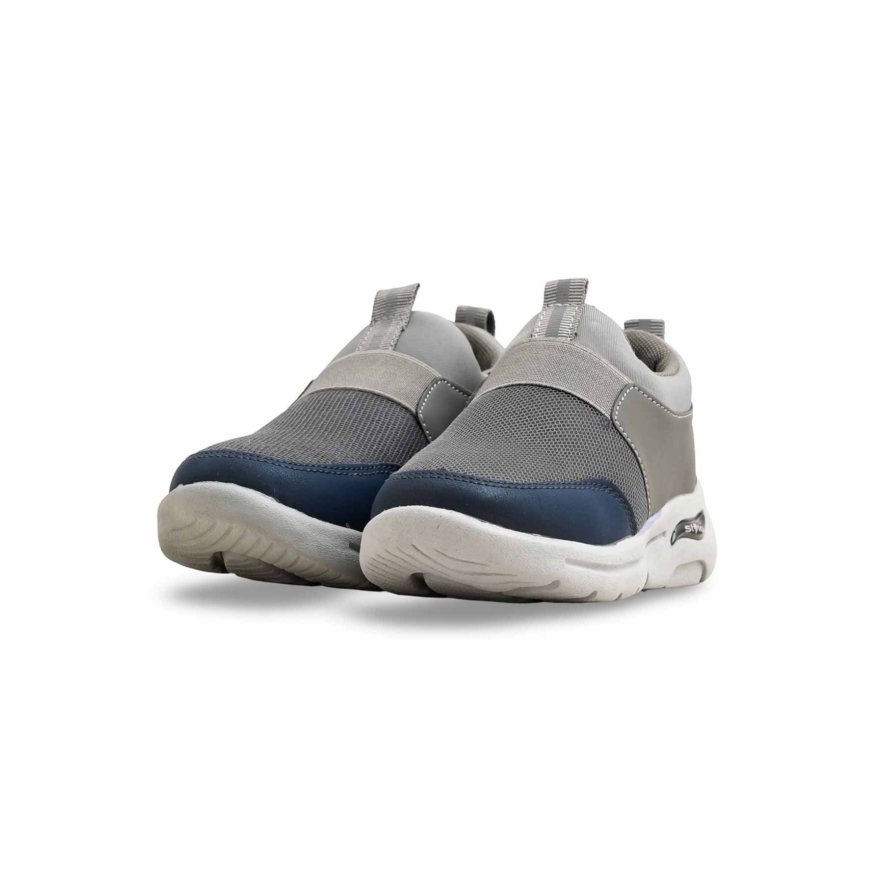 Boys Grey Casual Canvas KD2576 - Image 3