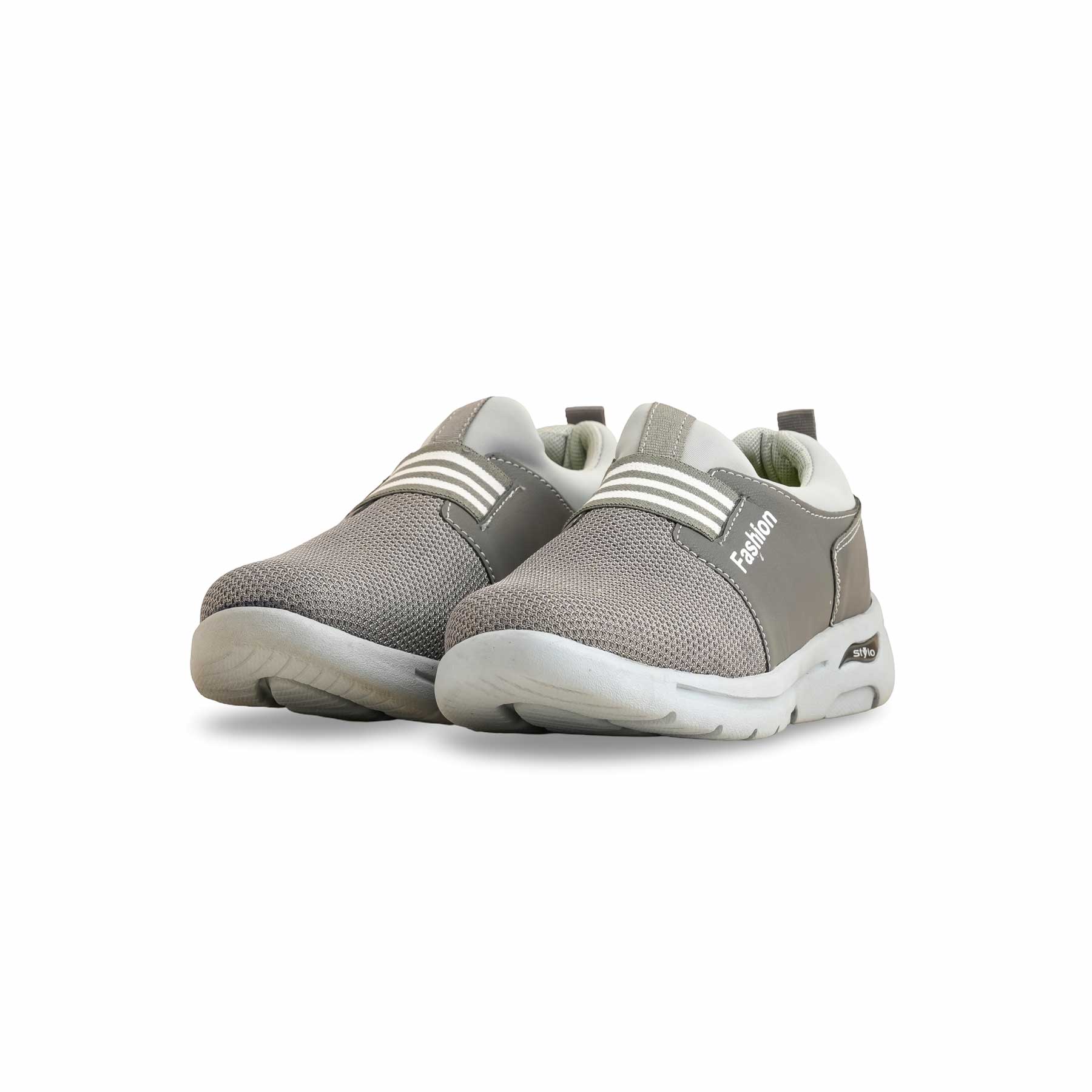 Boys Grey Casual Canvas KD2325 - Image 2