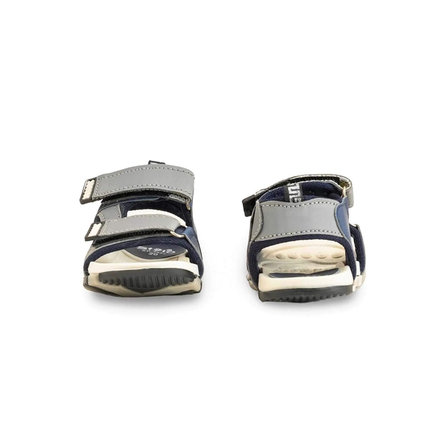 Boys Grey Casual Sandal KD4822 - Image 4
