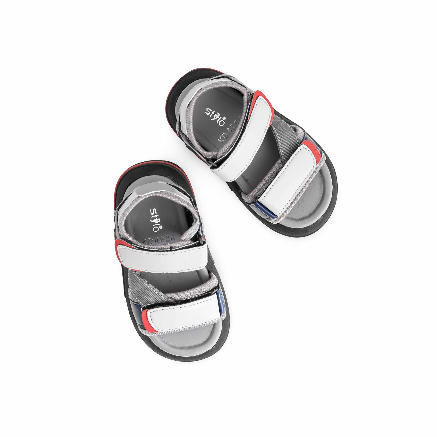 Boys Grey Casual Sandal KD4884 - Image 5