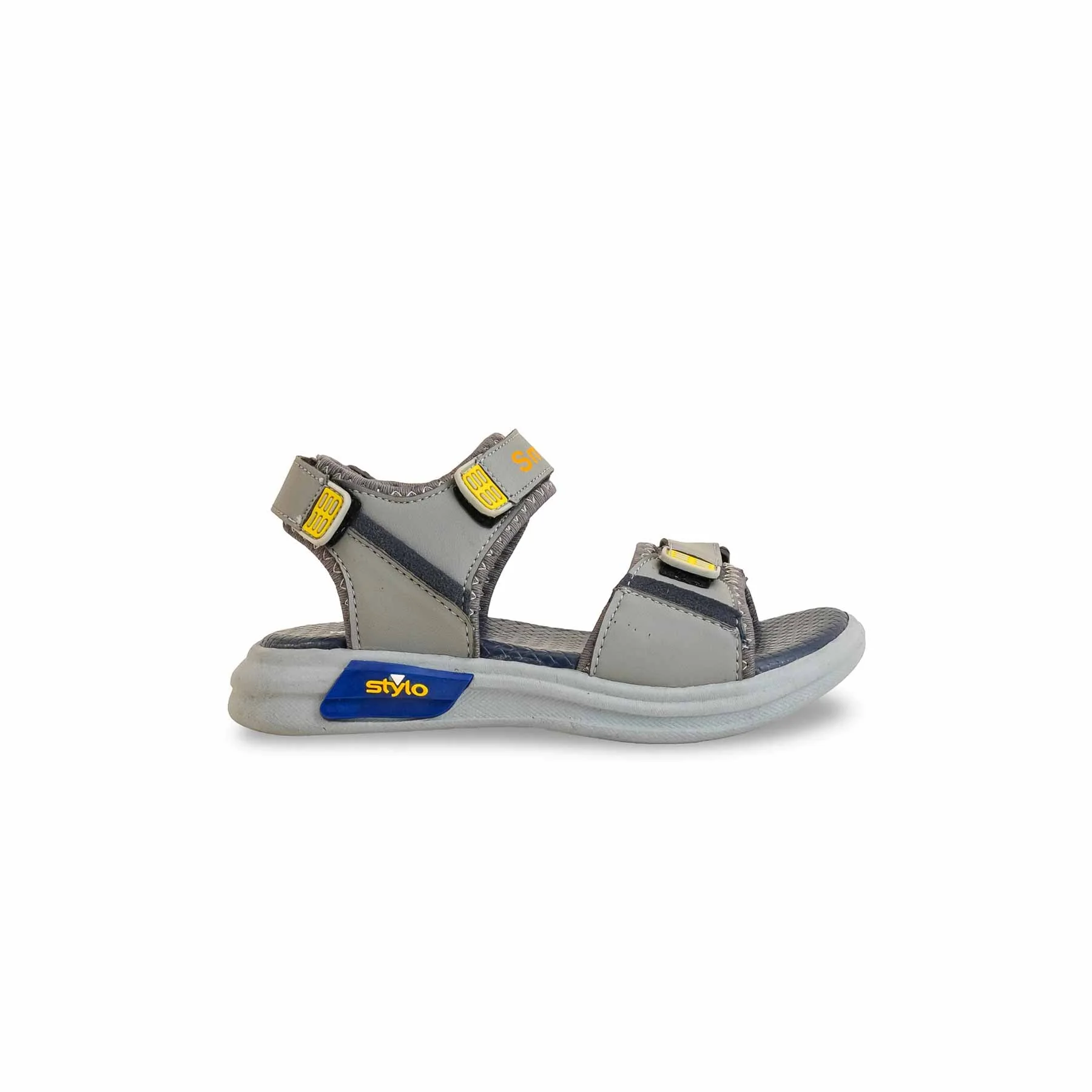 Boys Grey Casual Sandal KD4905 - Image 2