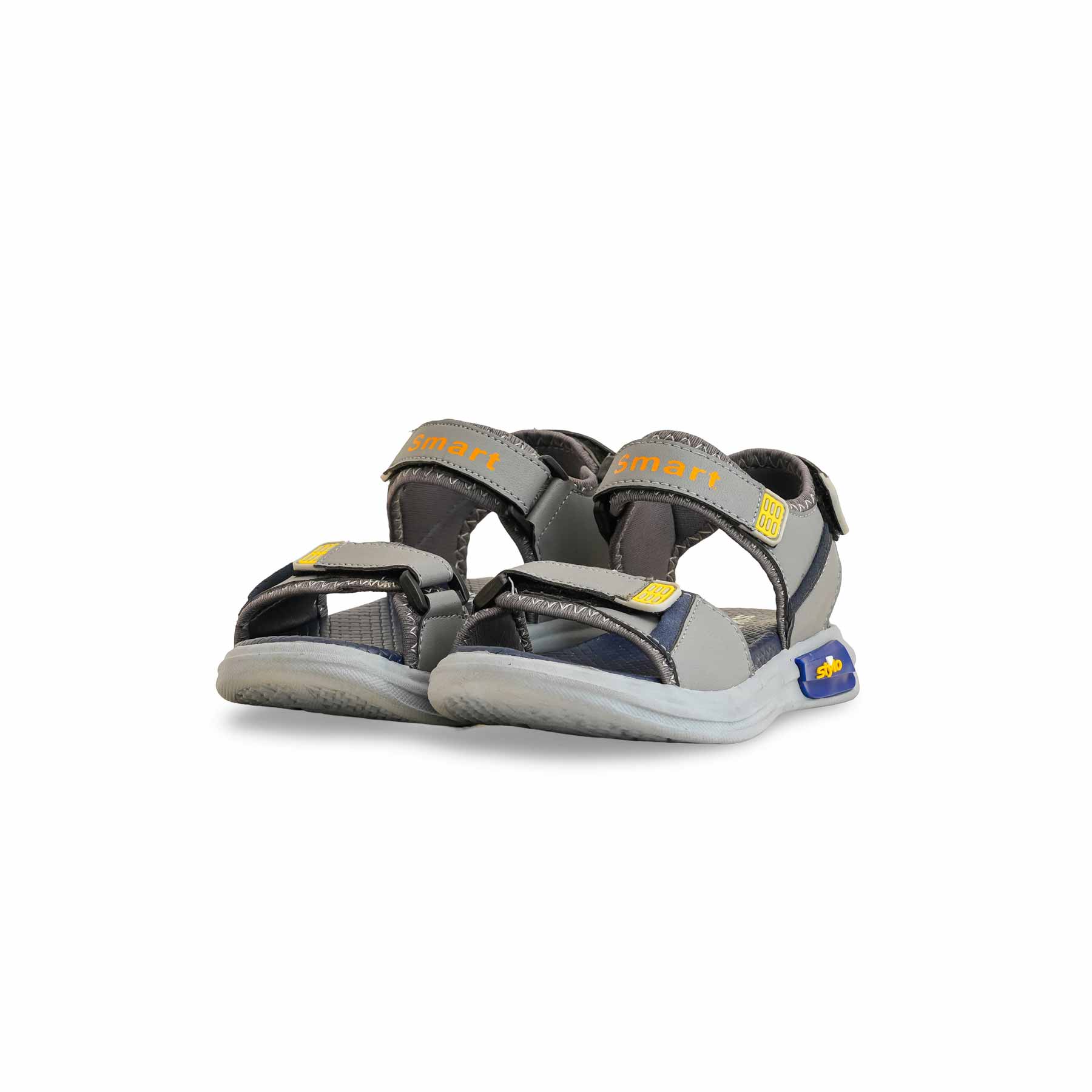 Boys Grey Casual Sandal KD4905 - Image 3