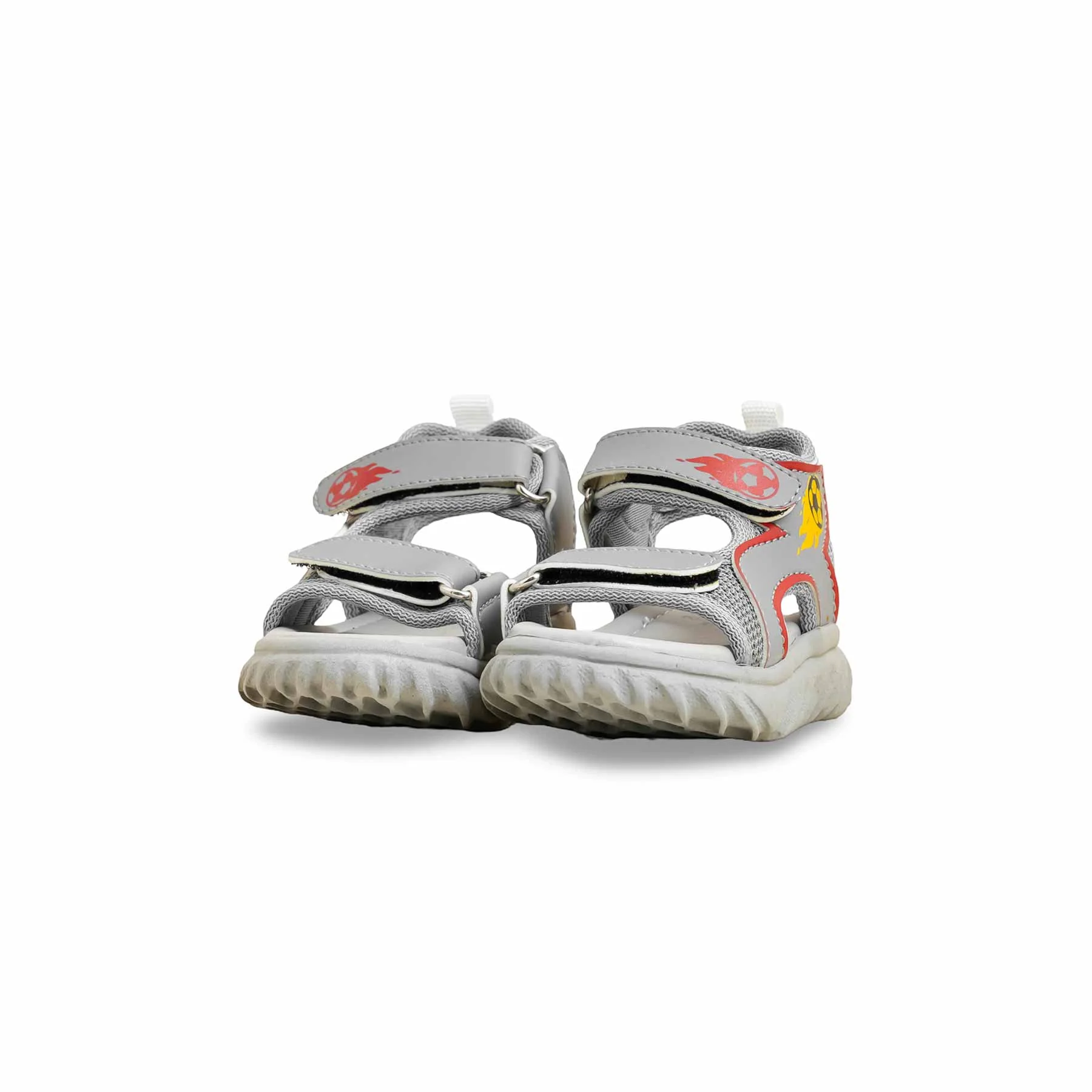 Boys Grey Casual Sandal KD4930 - Image 3