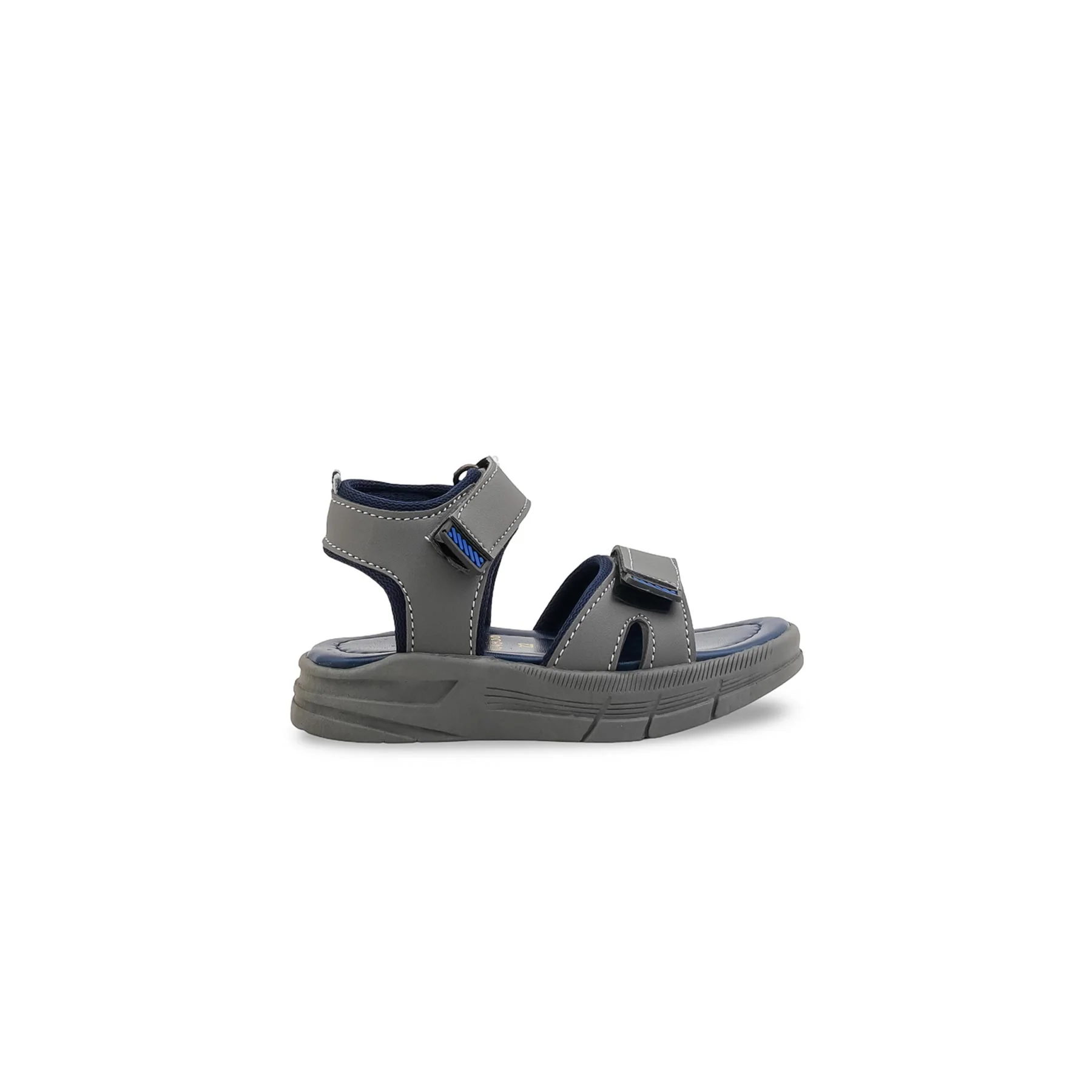 Boys Grey Casual Sandal KD4938 - Image 2