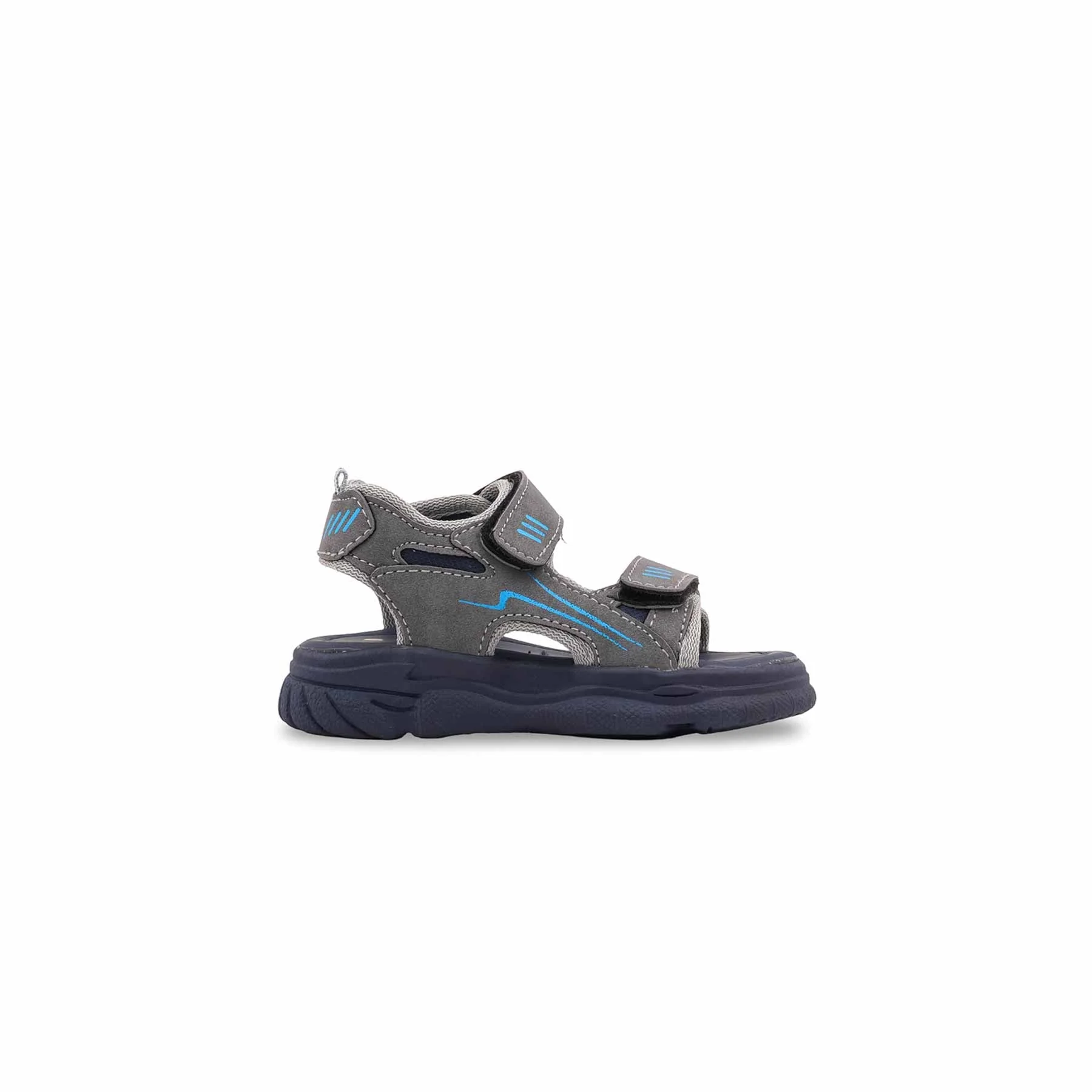 Boys Grey Casual Sandal KD4943 - Image 2