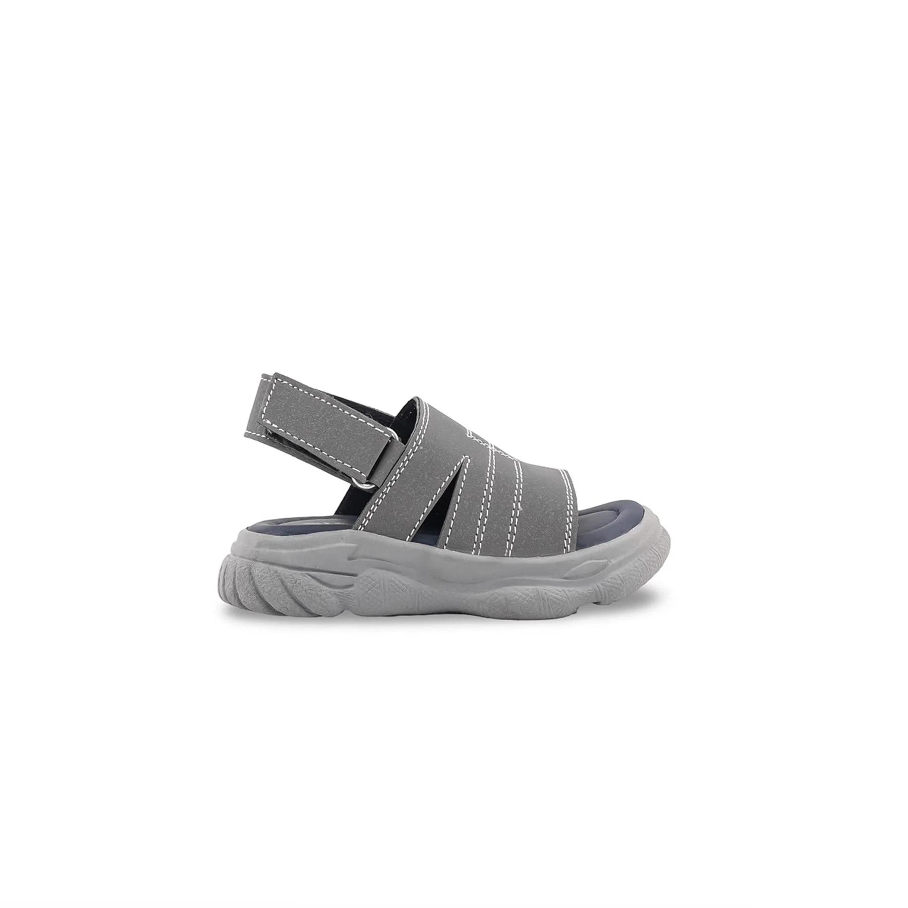 Boys Grey Casual Sandal KD4953 - Image 2