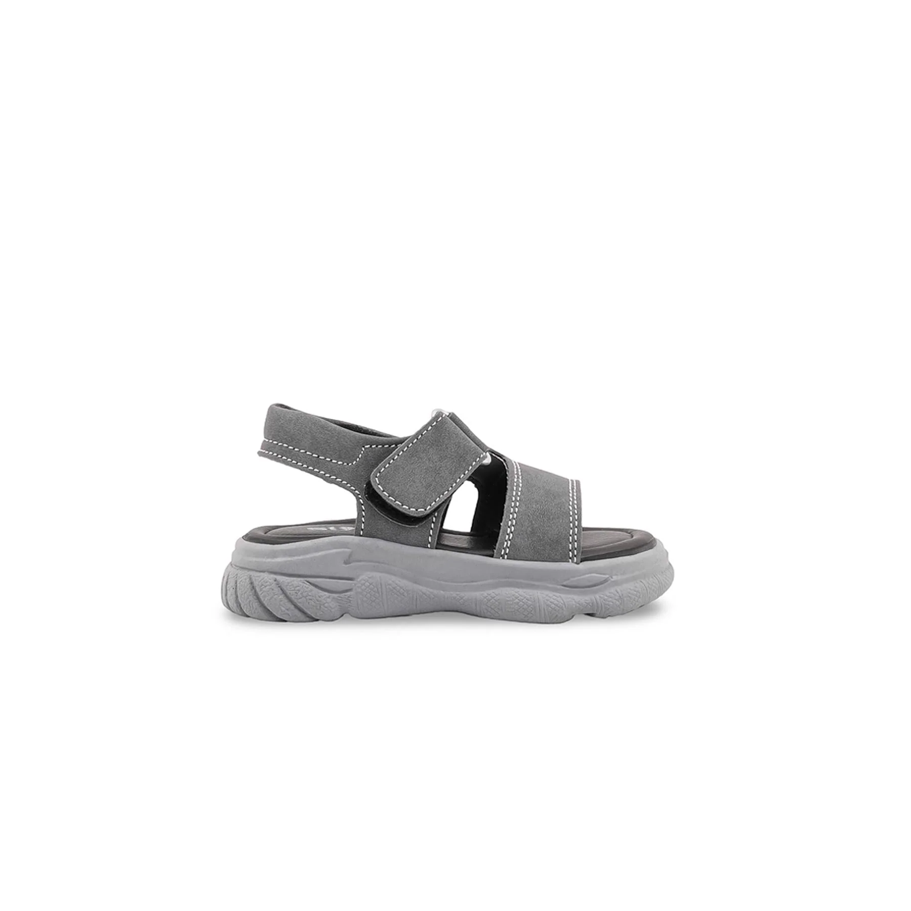 Boys Grey Casual Sandal KD4954 - Image 2