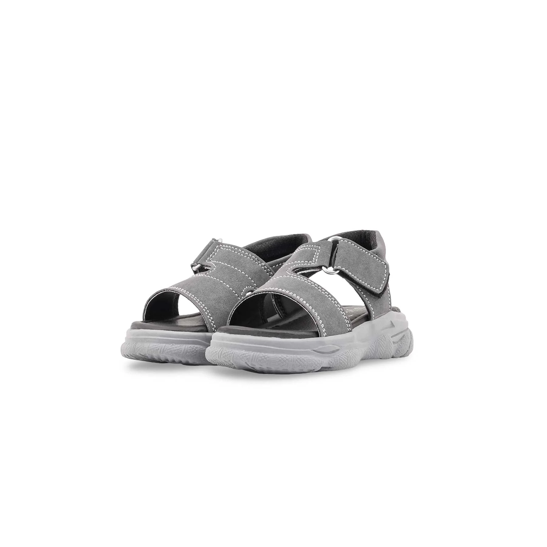Boys Grey Casual Sandal KD4954 - Image 3