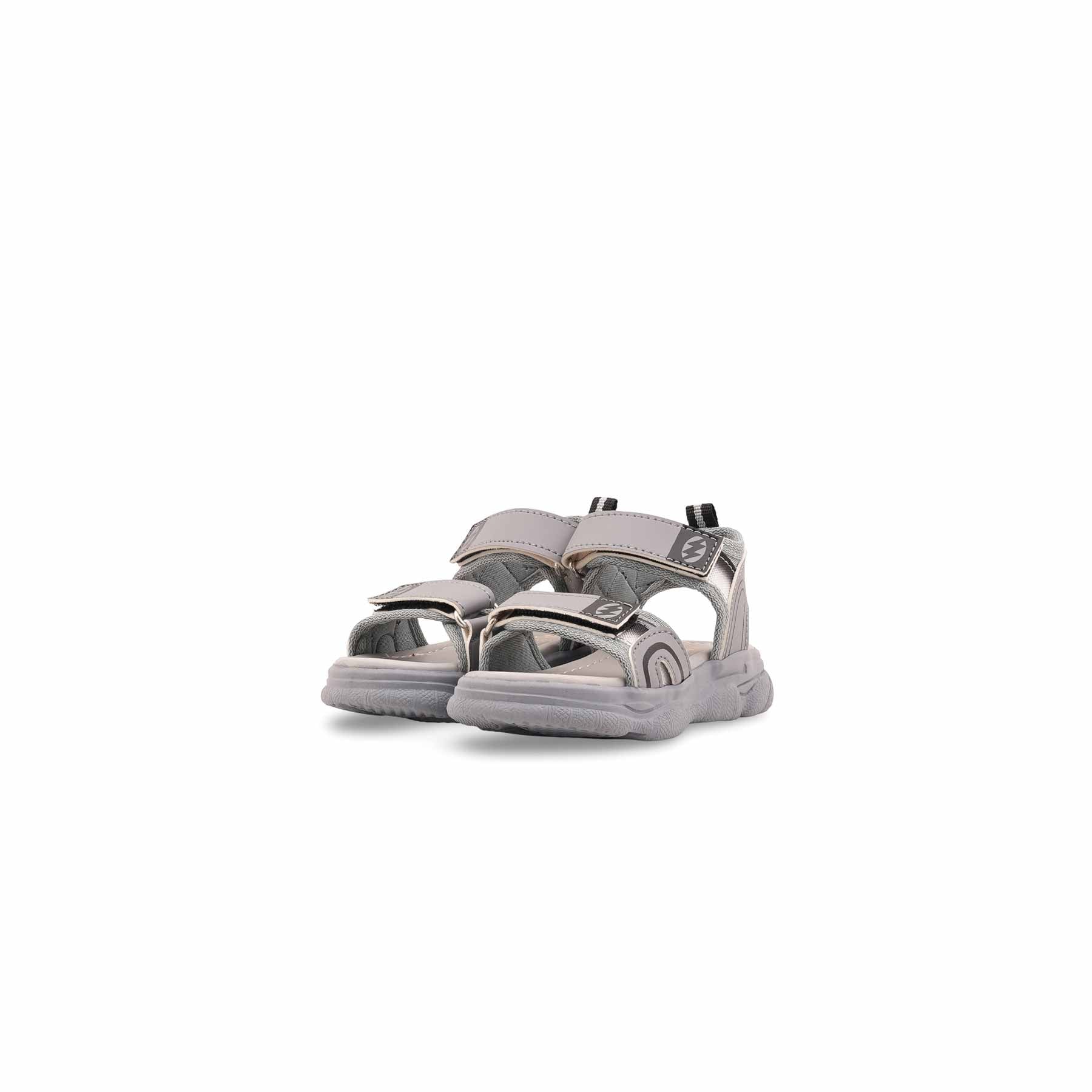 Boys Grey Casual Sandal KD4983 - Image 3