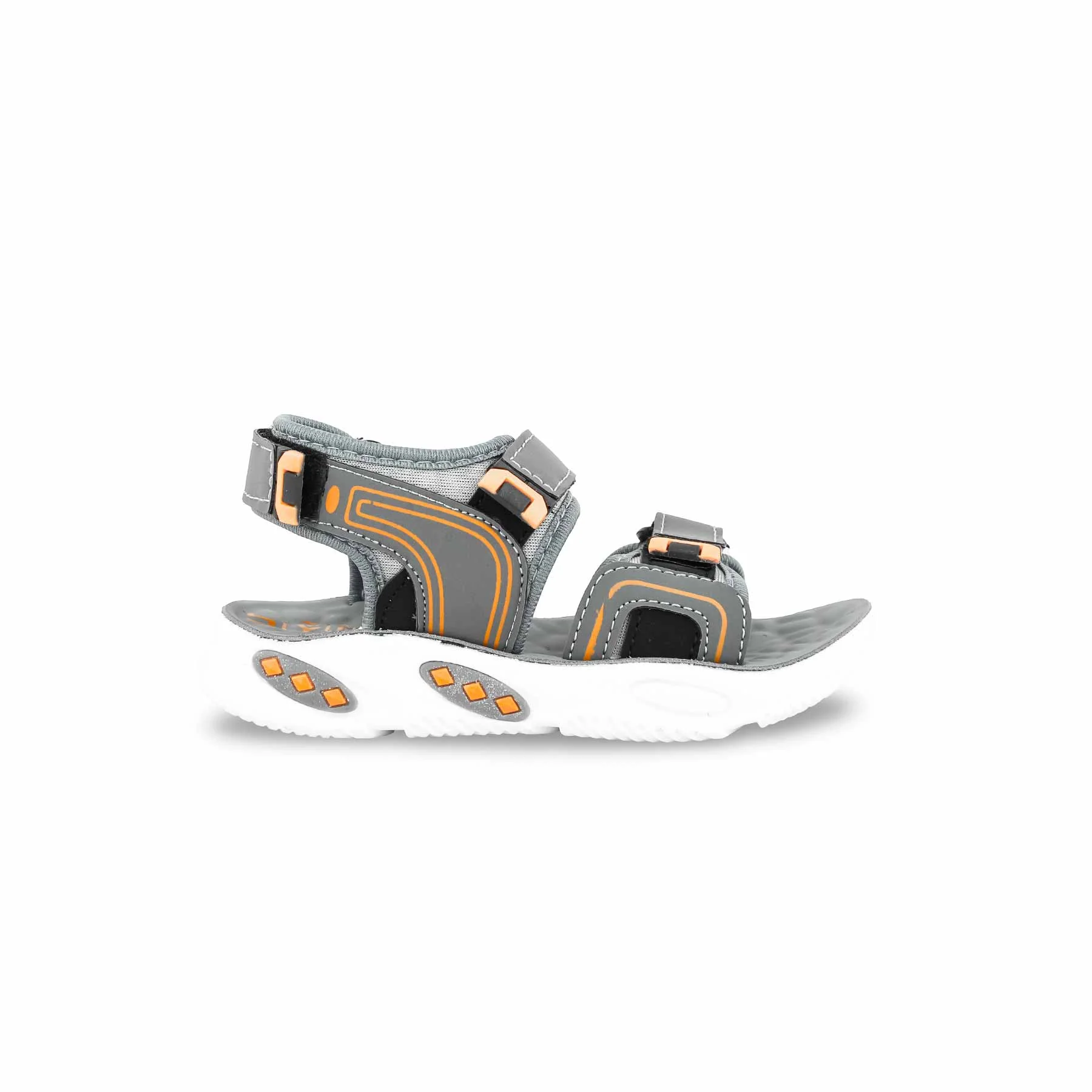 Boys Grey Casual Sandal KD9952 - Image 2