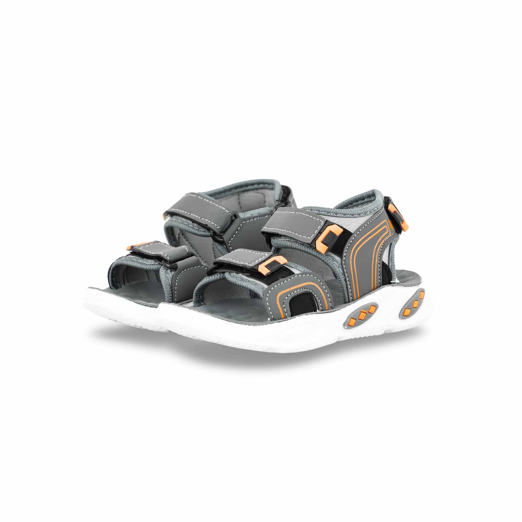 Boys Grey Casual Sandal KD9952 - Image 3