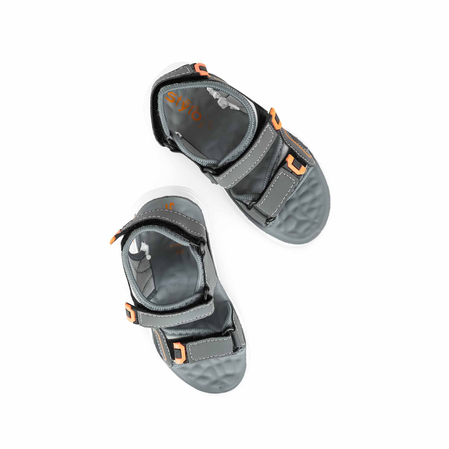 Boys Grey Casual Sandal KD9952 - Image 5