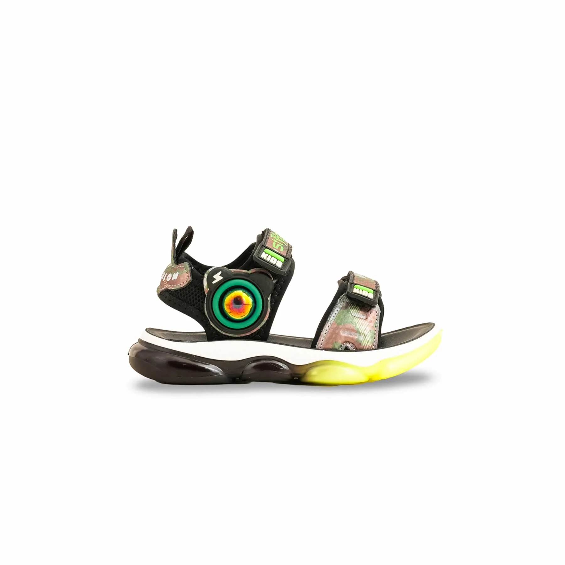 Boys Grey Casual Sandal KD9970 - Image 2