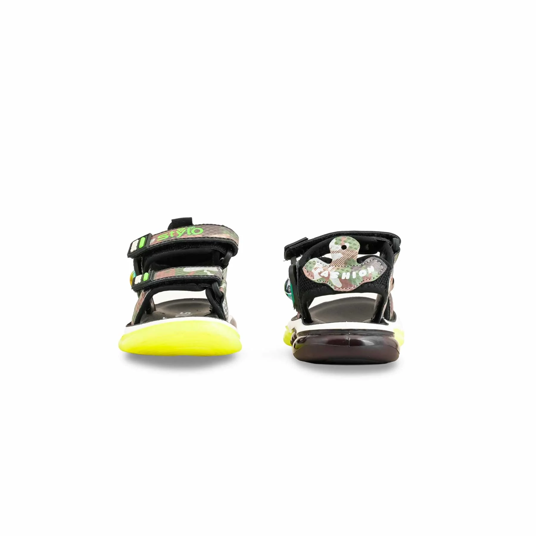 Boys Grey Casual Sandal KD9970 - Image 4