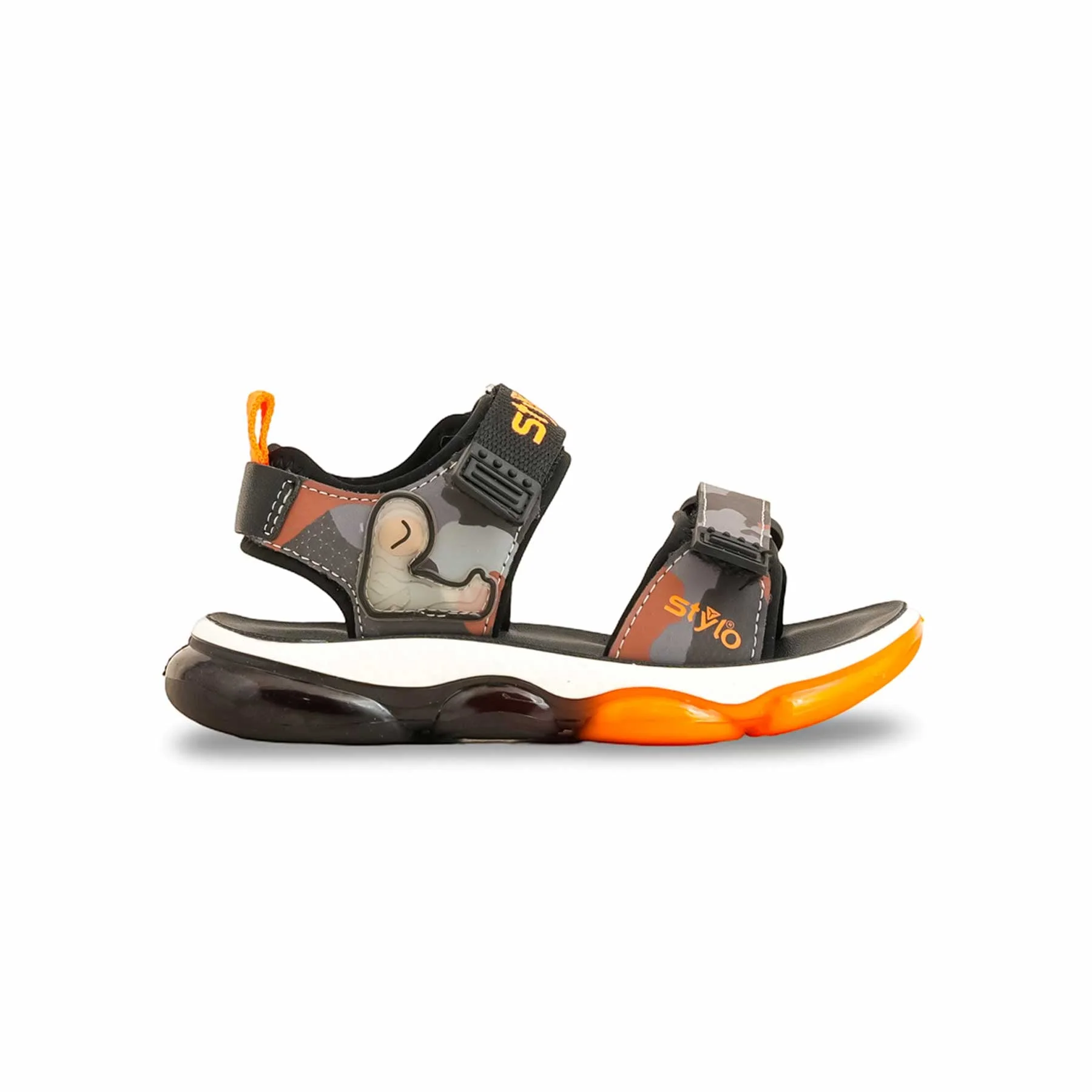 Boys Grey Casual Sandal KD9971 - Image 2
